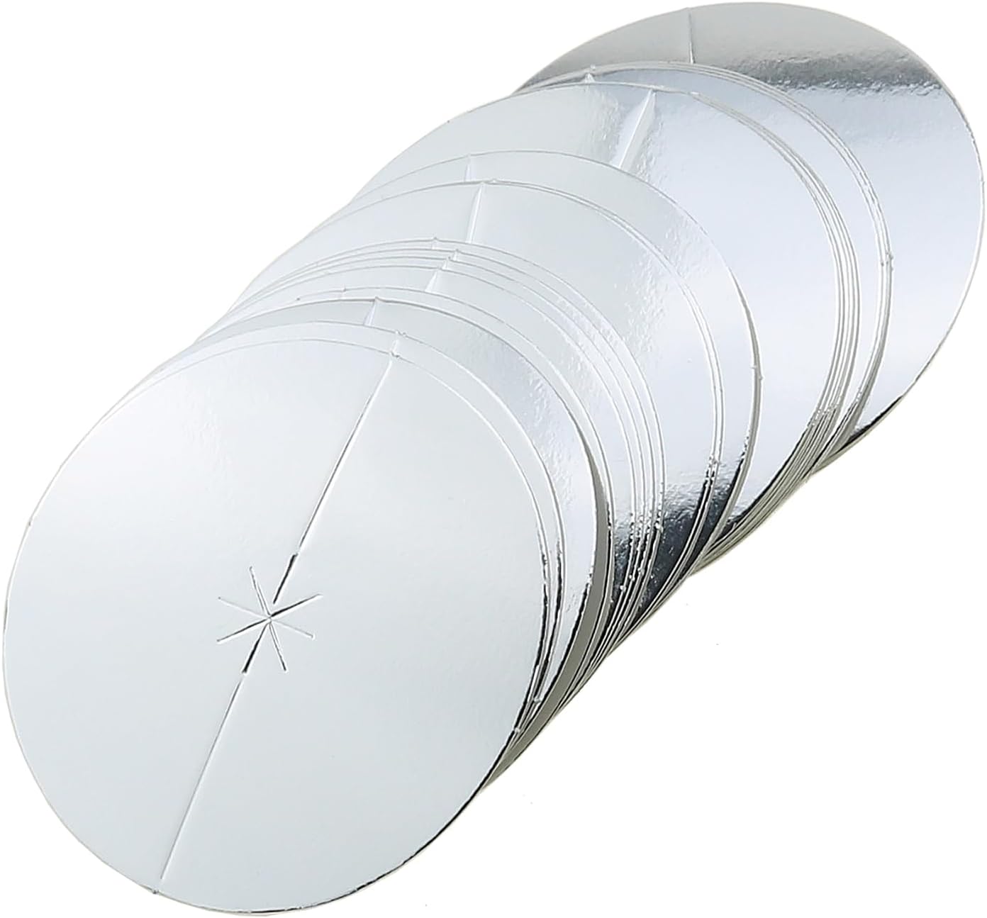 30PCS 8cm Diameter Paper Candle Holder Drip Protector