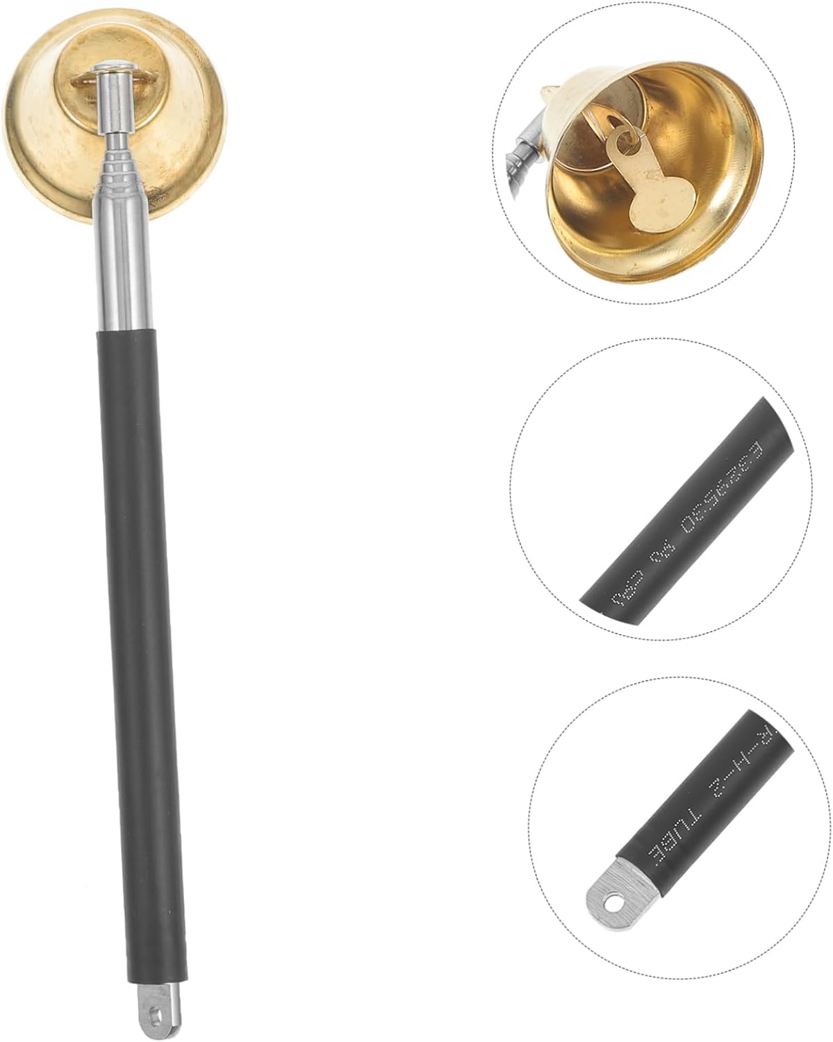 Cabilock Efficient Candle Extinguisher Tool Long Handle Wick Snuffer