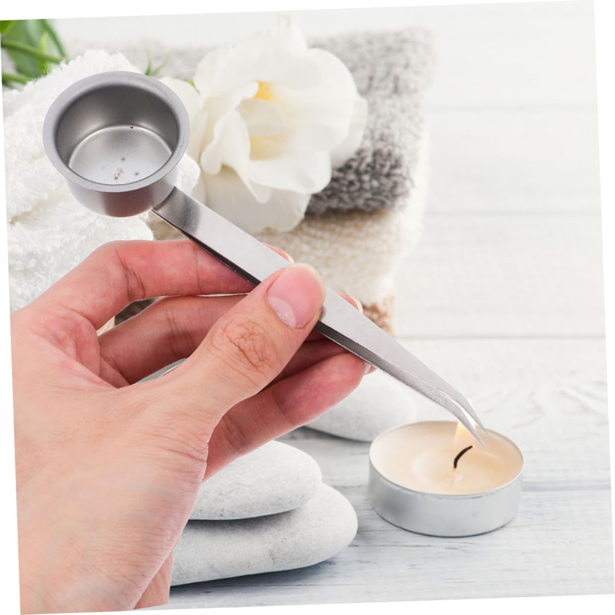 PRETYZOOM 2pcs Candle Snuffer Extinguisher with Long Handle