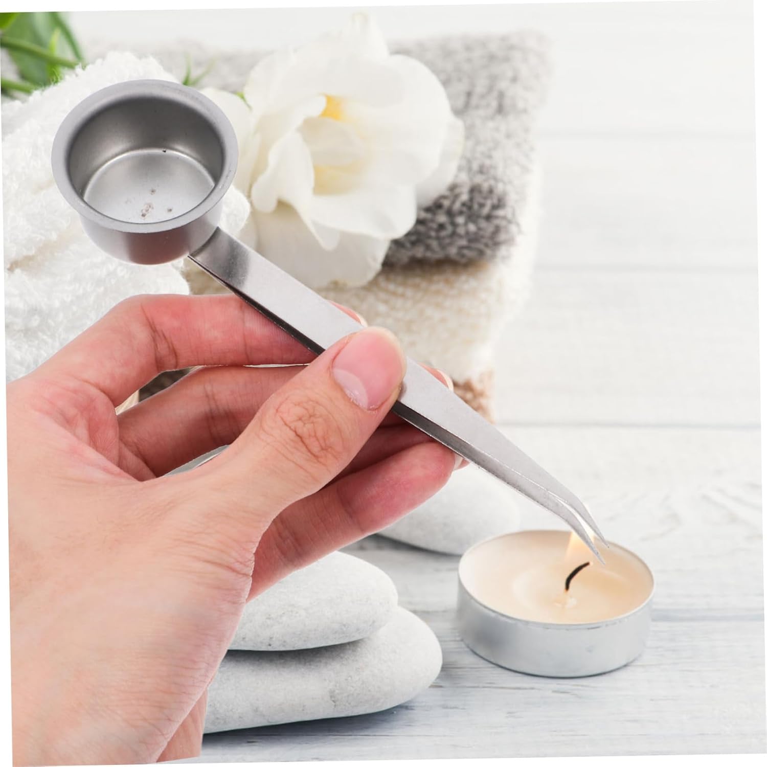 PRETYZOOM Candle Snuffer Flame Adjuster Tool for Home Use