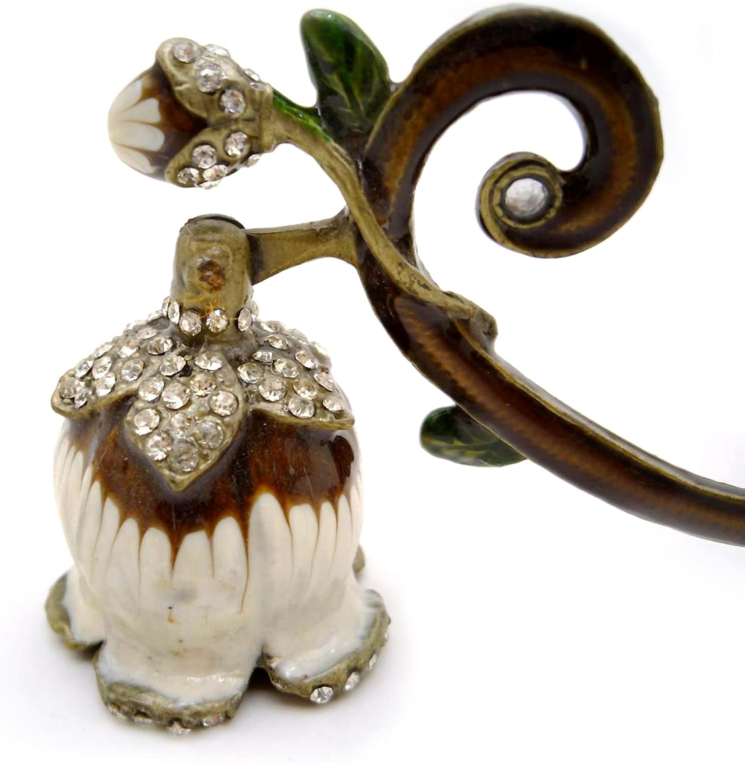 Essencedelight Flower Candle Snuffer Extinguisher with Long Handle