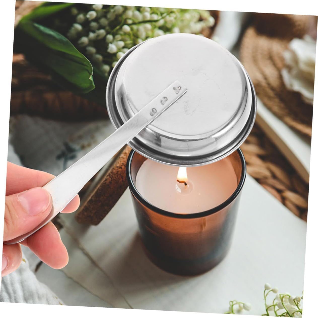 2pcs Vintage Candle Extinguisher with Safe Design