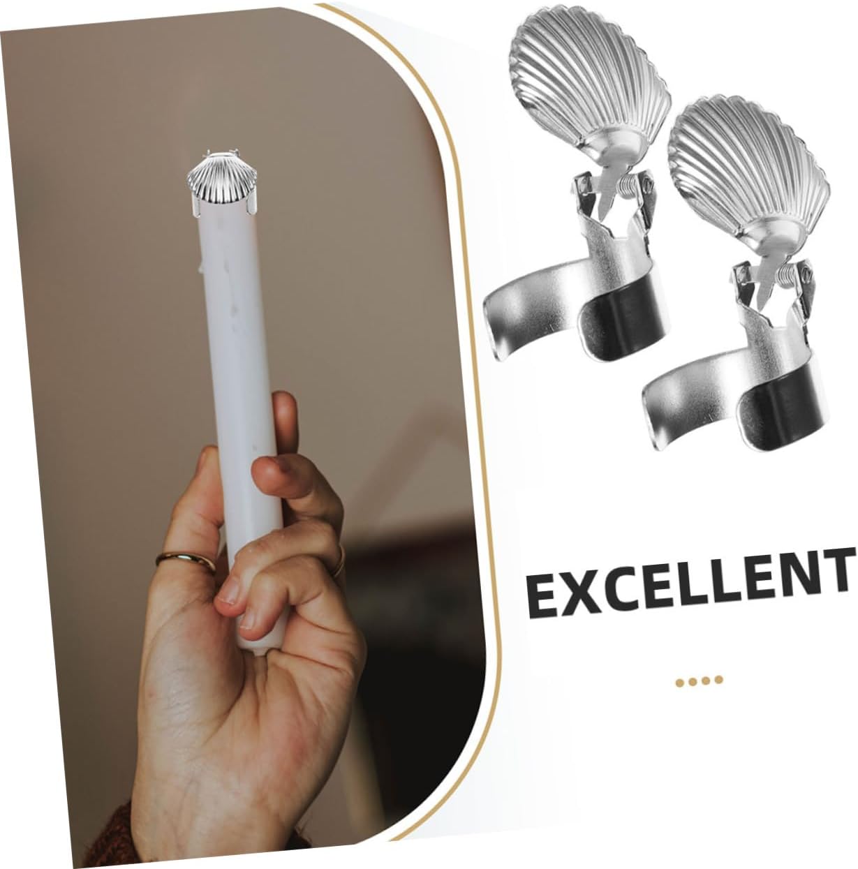 Automatic Candle Extinguisher Metal Snuffer for Home Decor