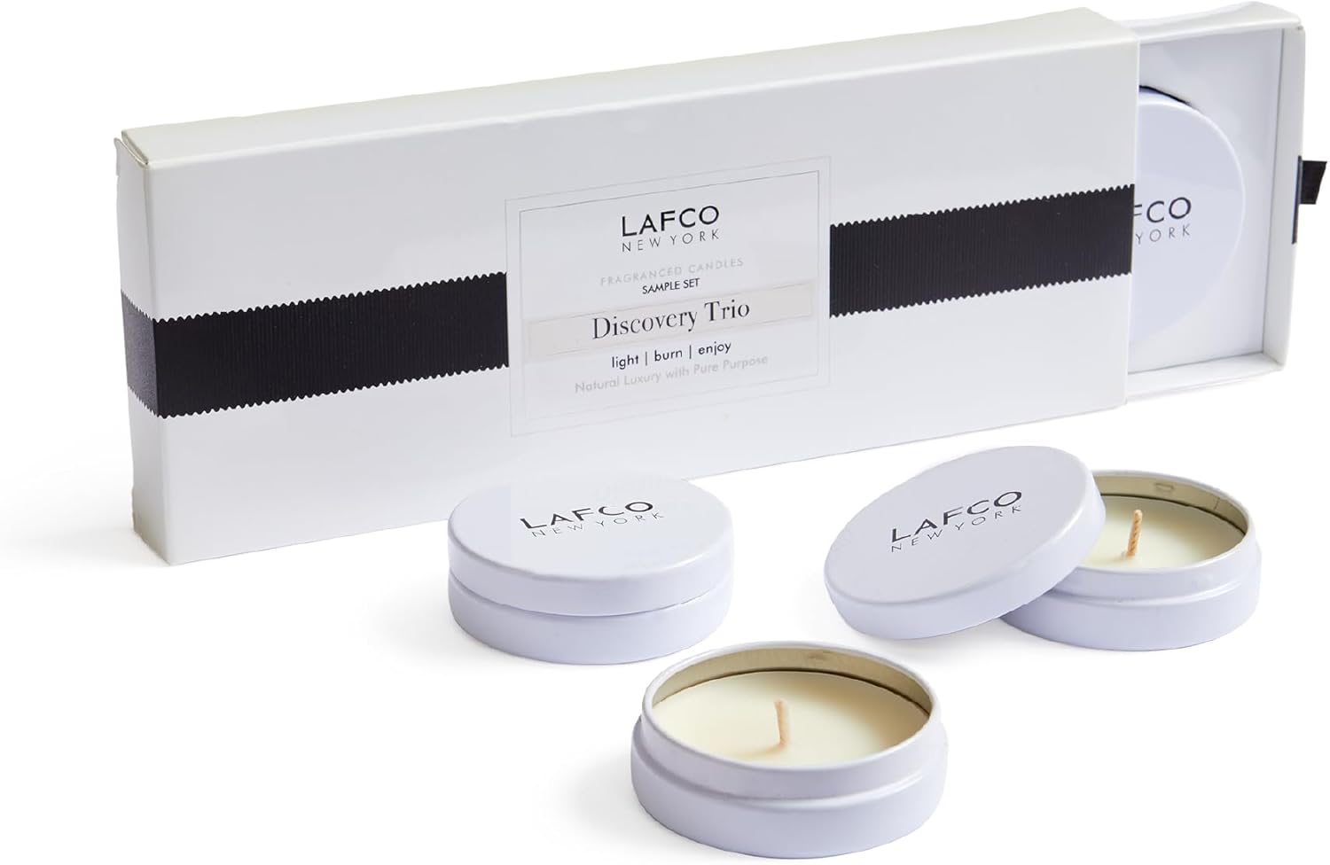 LAFCO New York Discovery Trio Candle Samples