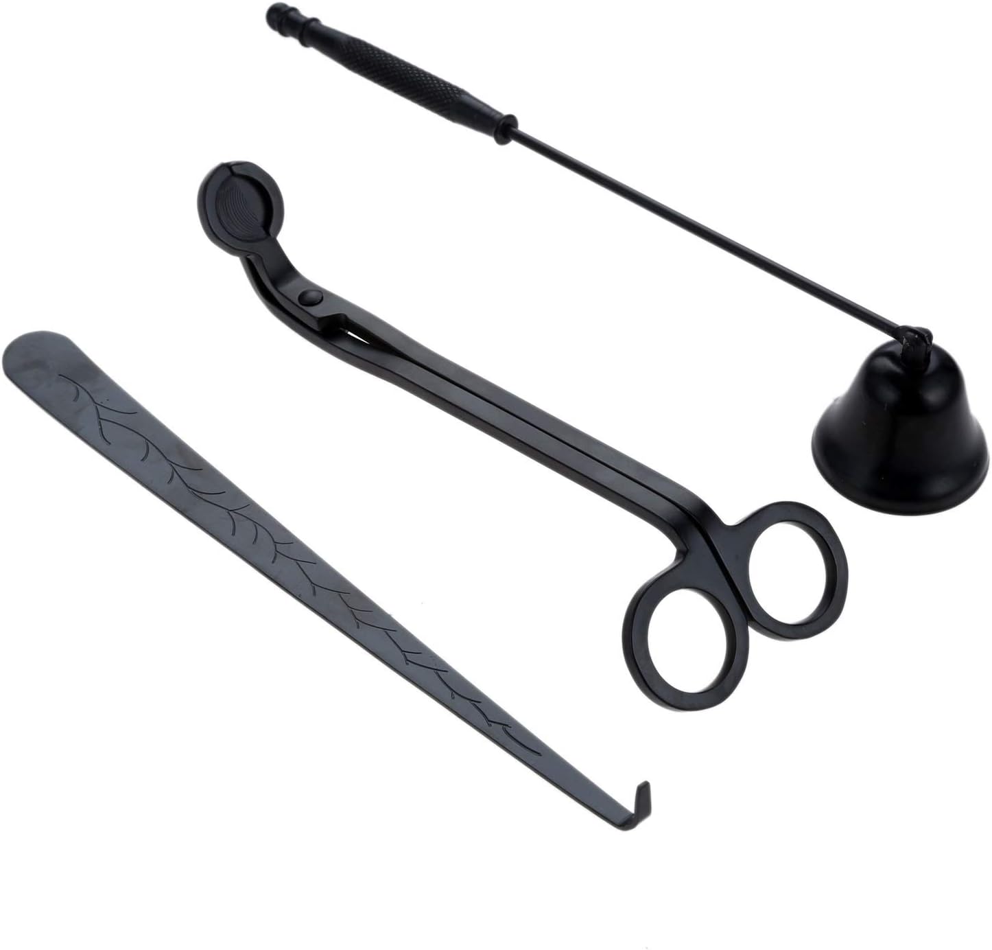 MUXSAM 3 in 1 Candle Tools Set - Candle Snuffer Wick Trimmer Wick Dipper
