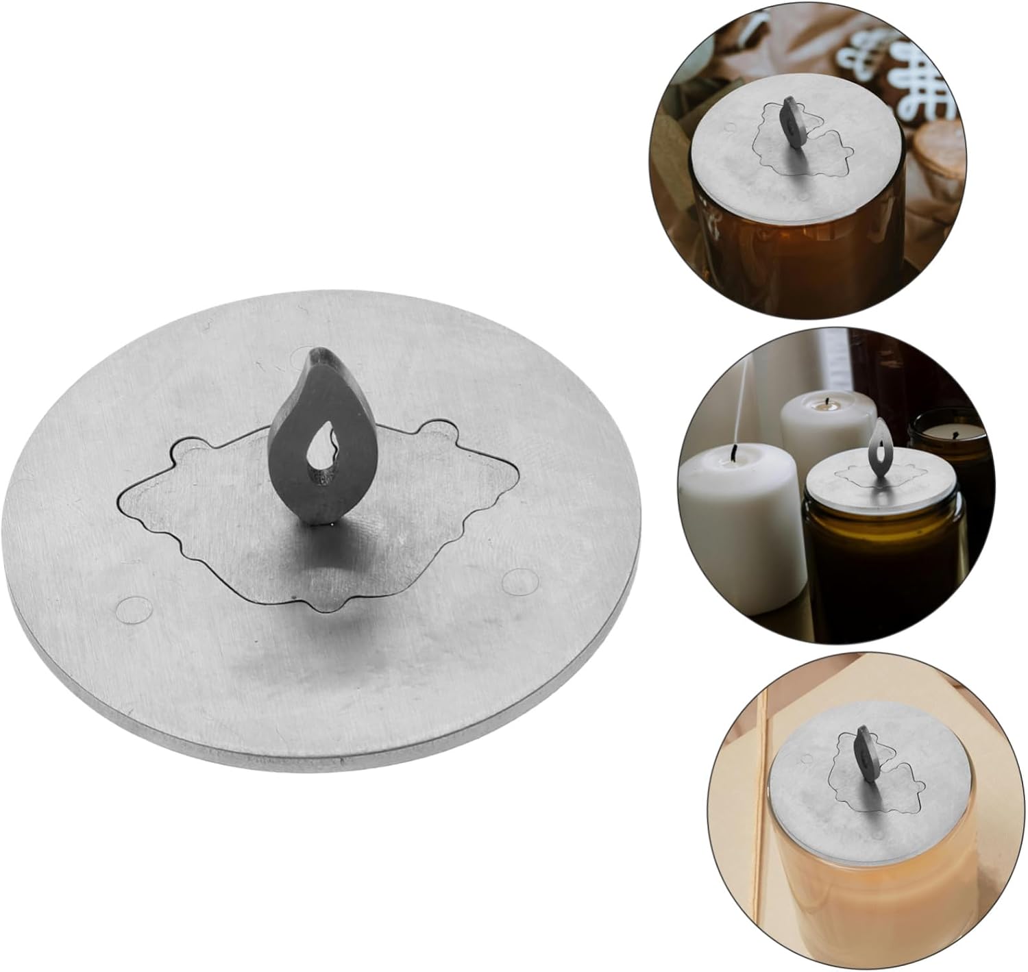 Stainless Steel Candle Snuffer Tool for Safe Flame Extinguishing