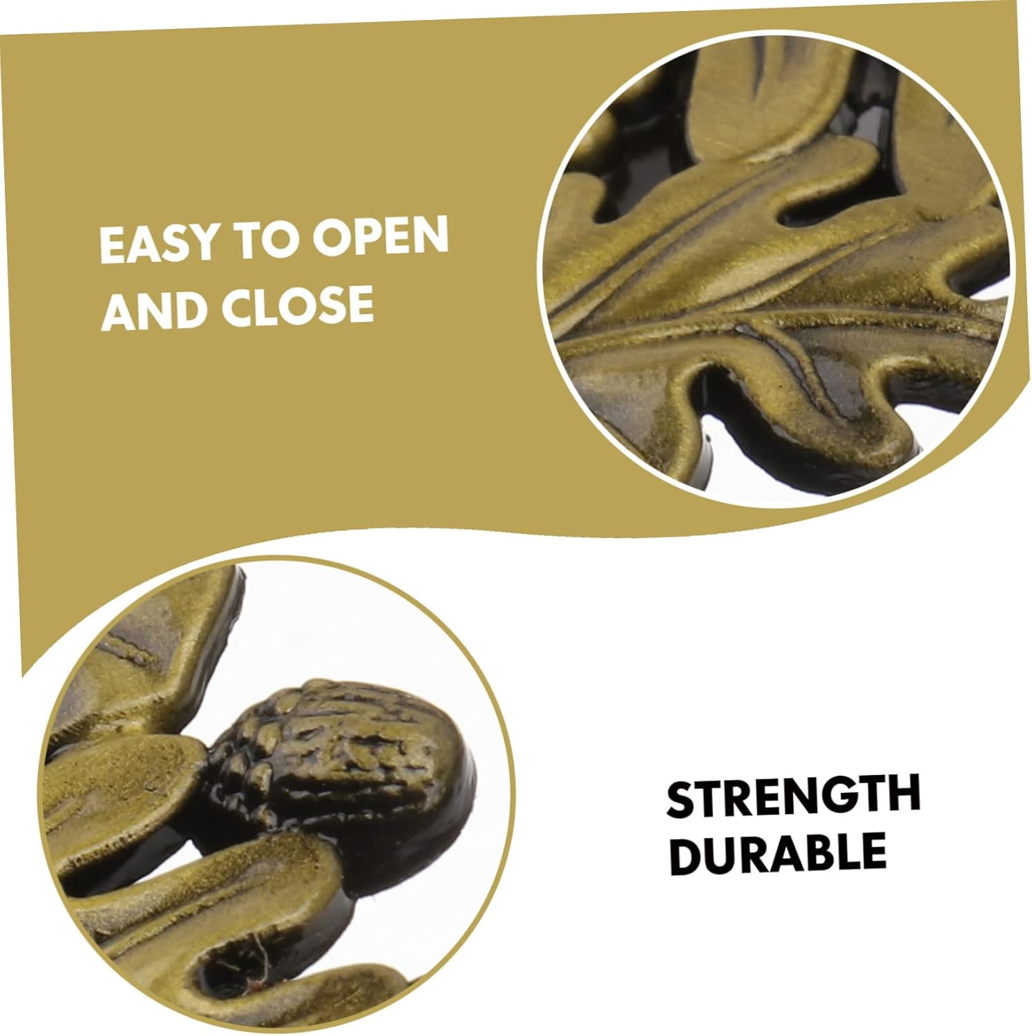 PRETYZOOM Brass Candle Lids for Efficient Burn and Elegant Storage
