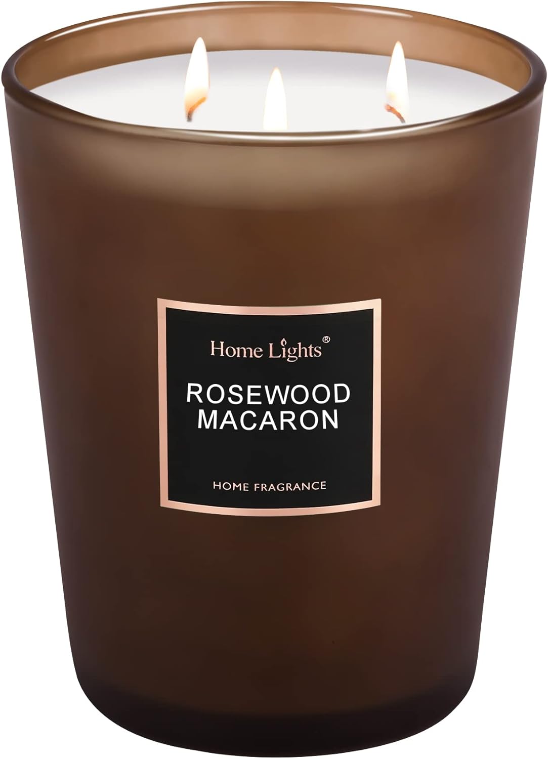 HomeLights Scented Candles - Rosewood Macaron 333 Oz Jar