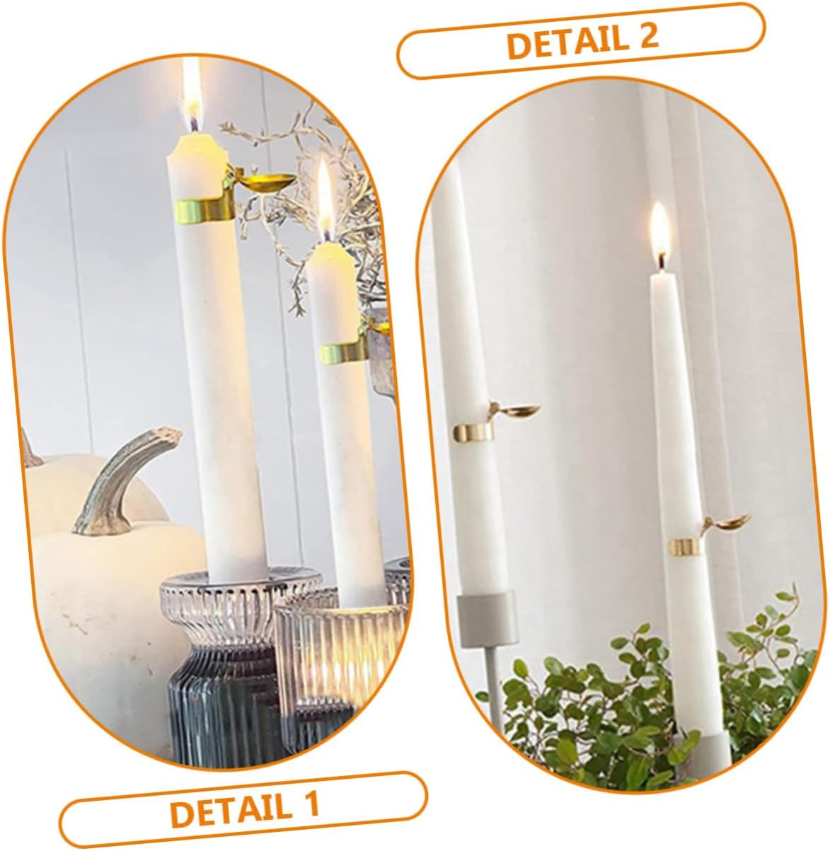 MAGICLULU 4pcs Automatic Candle Snuffer Tool for Home Use