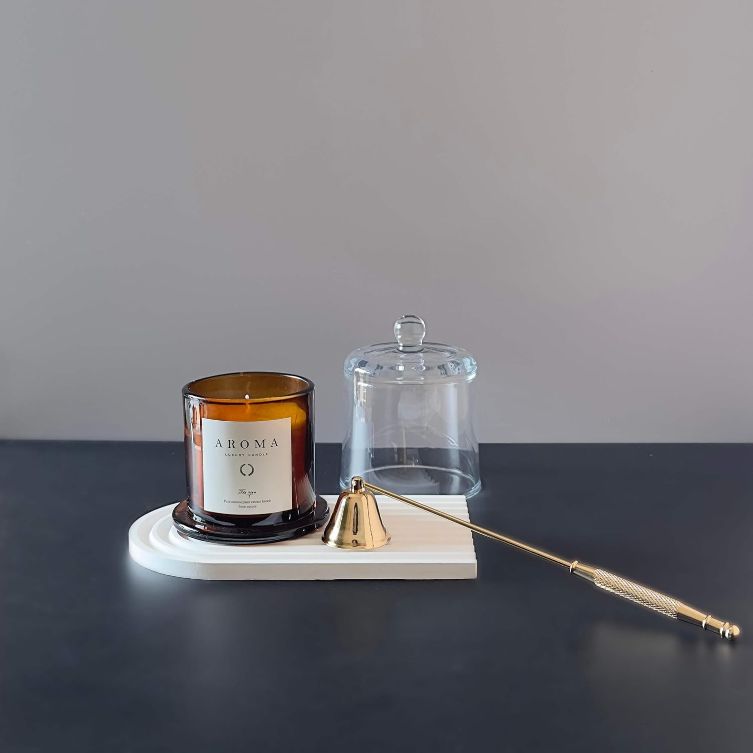 Gold Color Candle Snuffer Extinguisher Tool
