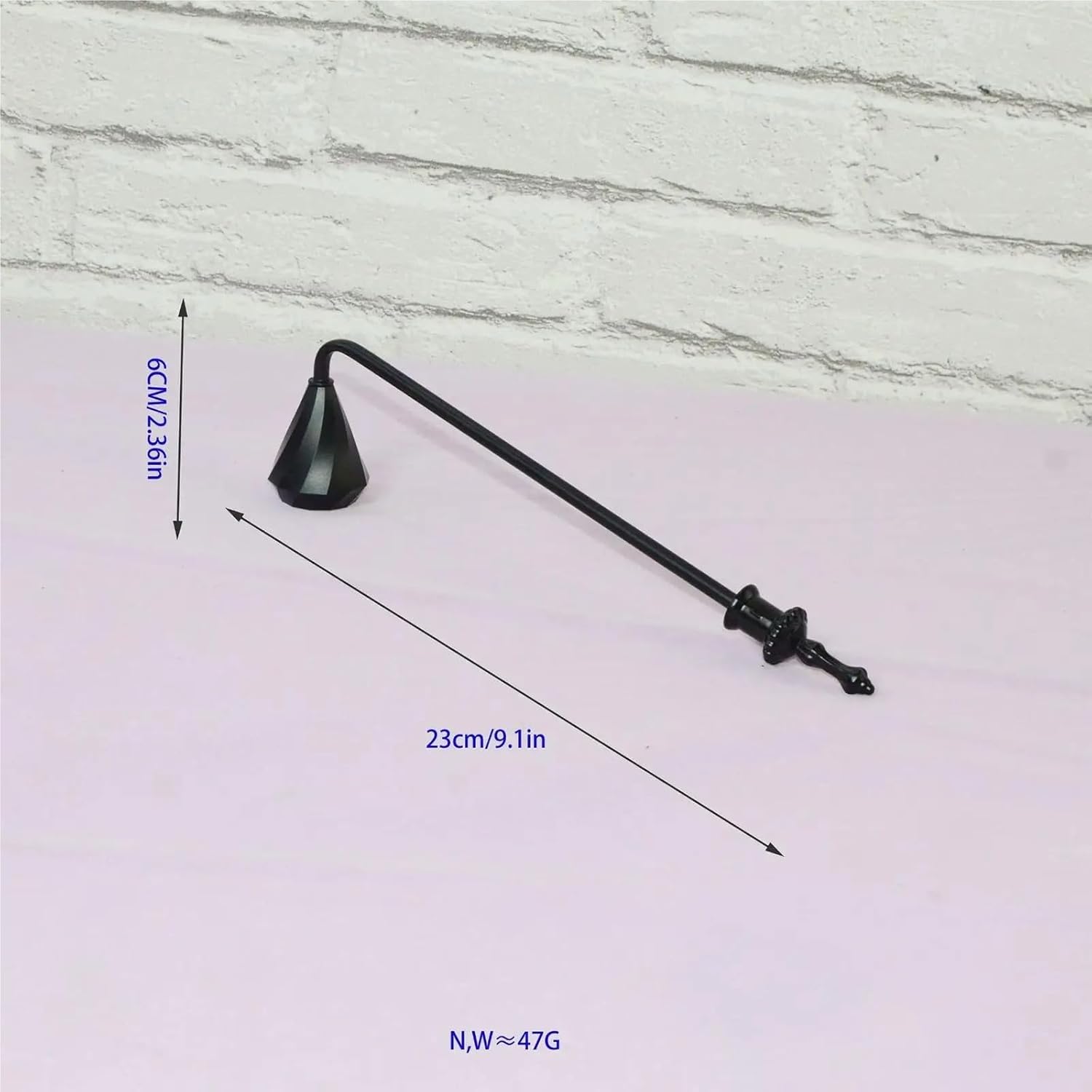 Candle Snuffer 2Pcs Metal Bell Shaped Stopper for Extinguishing Candles Safely