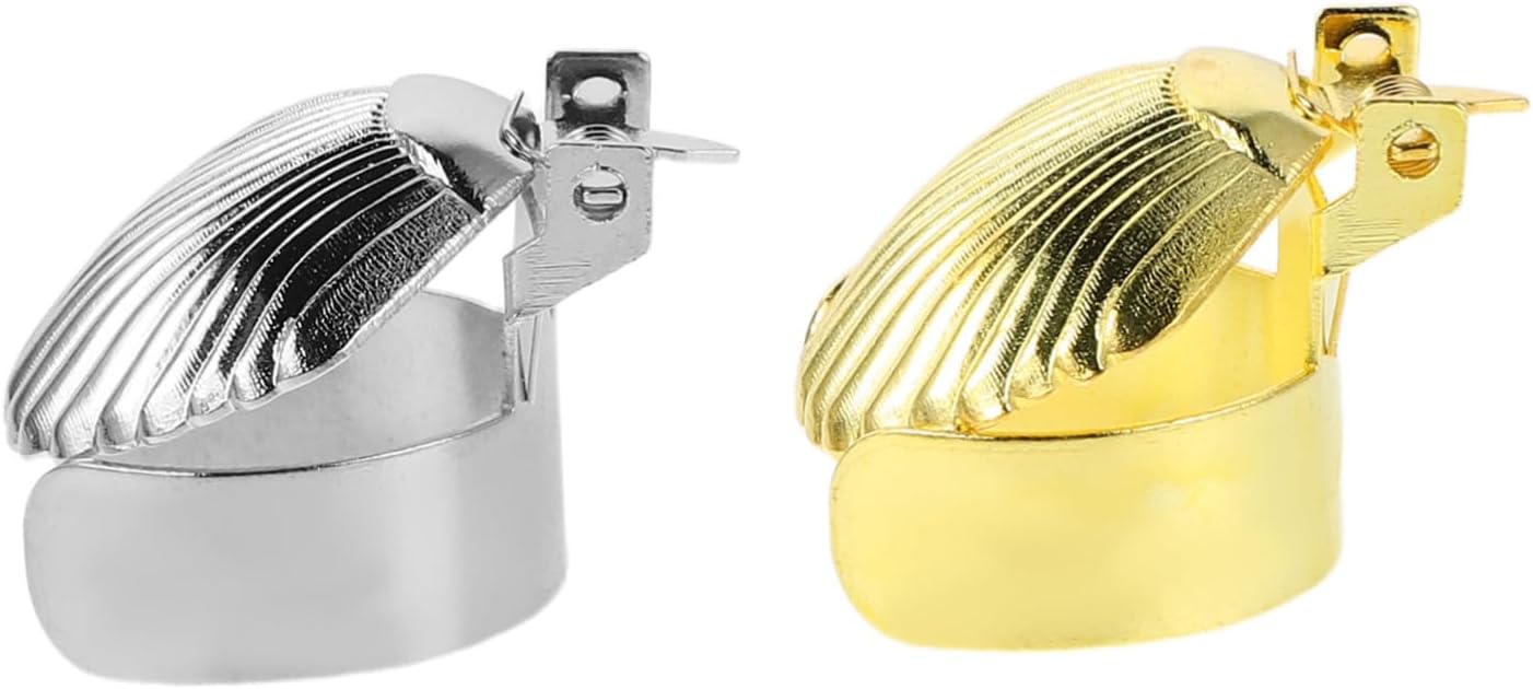 Magiclulu 2pcs Metal Candle Snuffer Automatic Extinguisher
