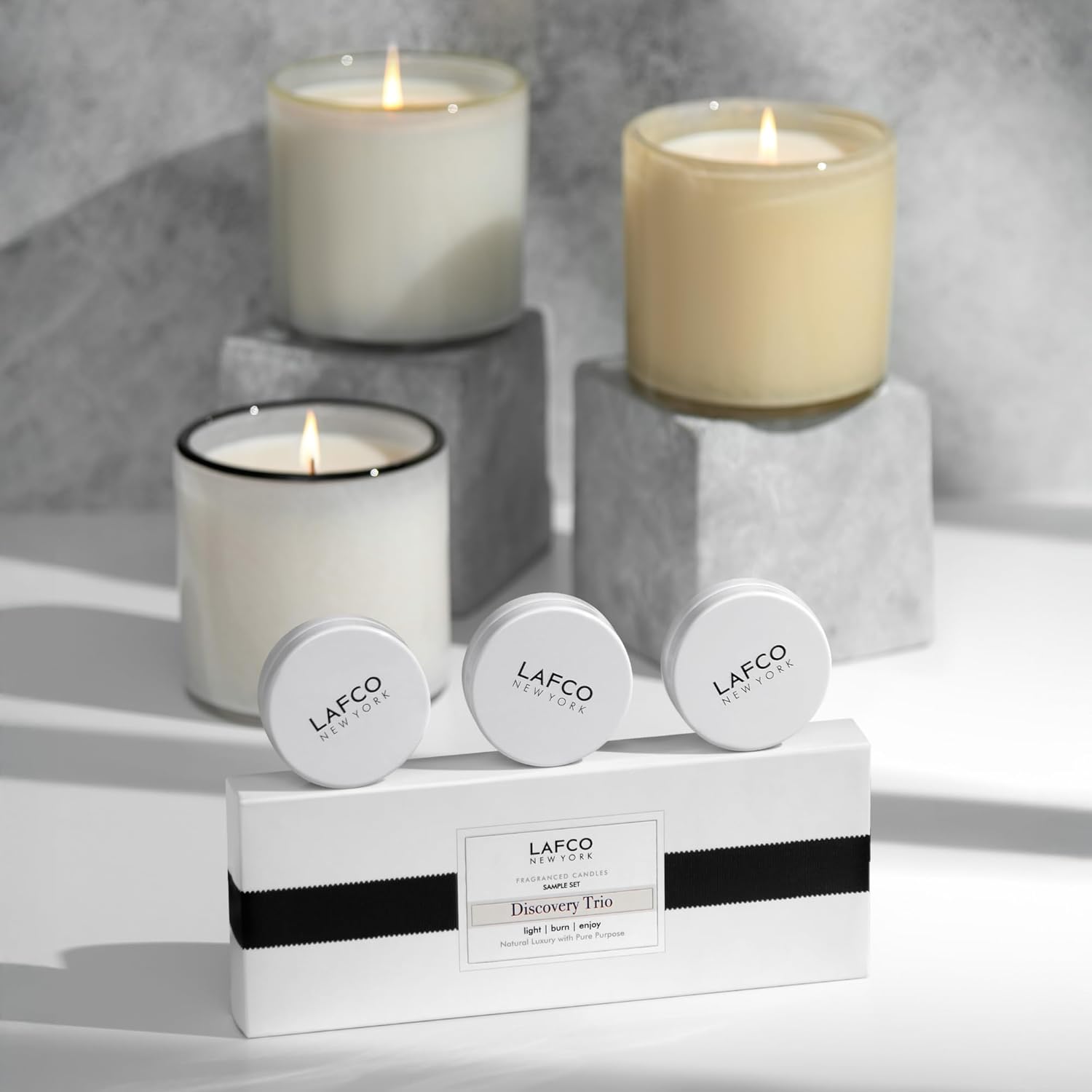 LAFCO New York Discovery Trio Candle Samples