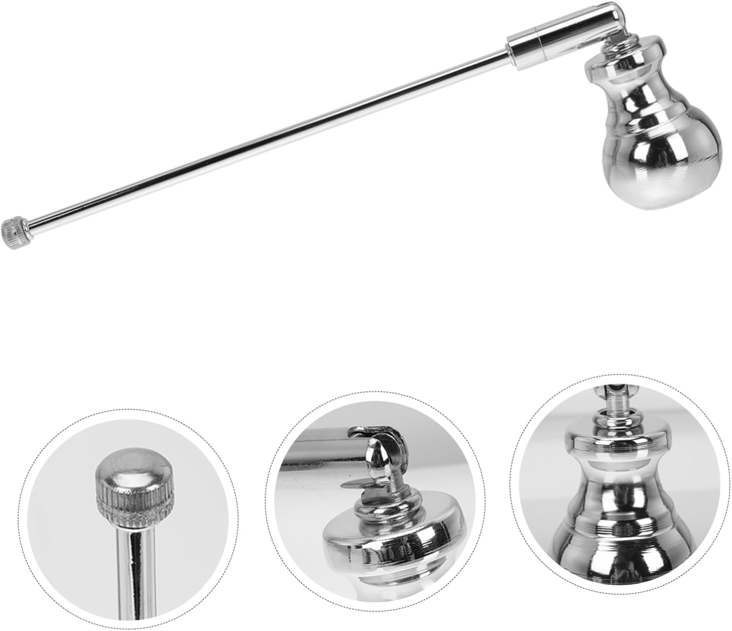 VOSAREA Long Handle Candle Snuffer with Creative Design