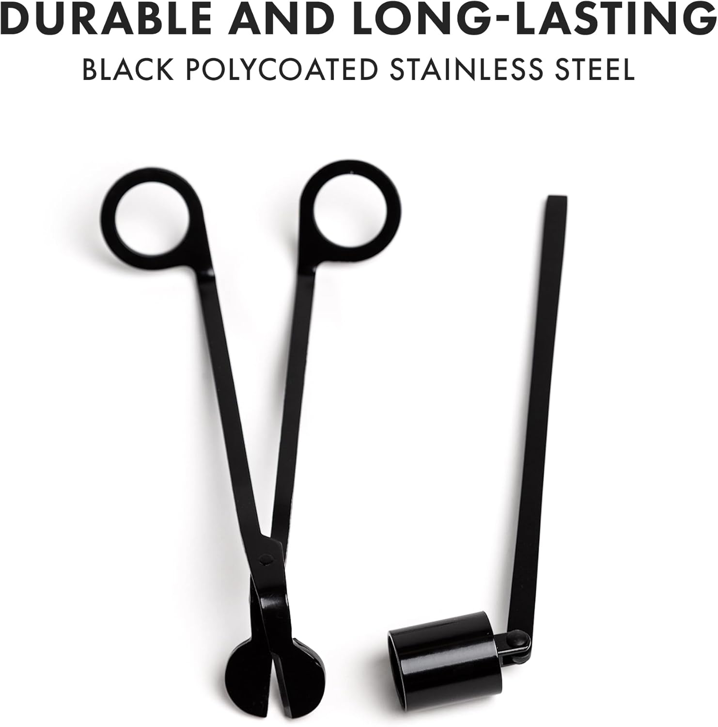 Candle Care Set with Wick Trimmer and Snuffer