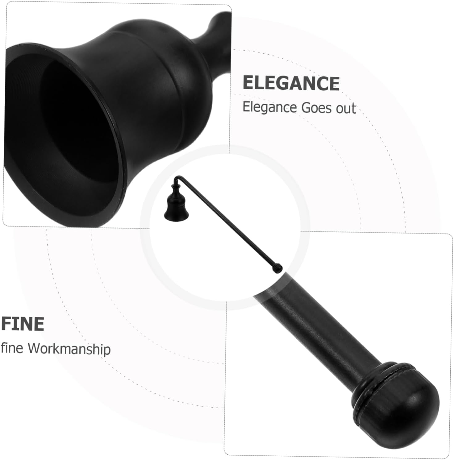 Cabilock Candle Snuffer Tool with Long Handle