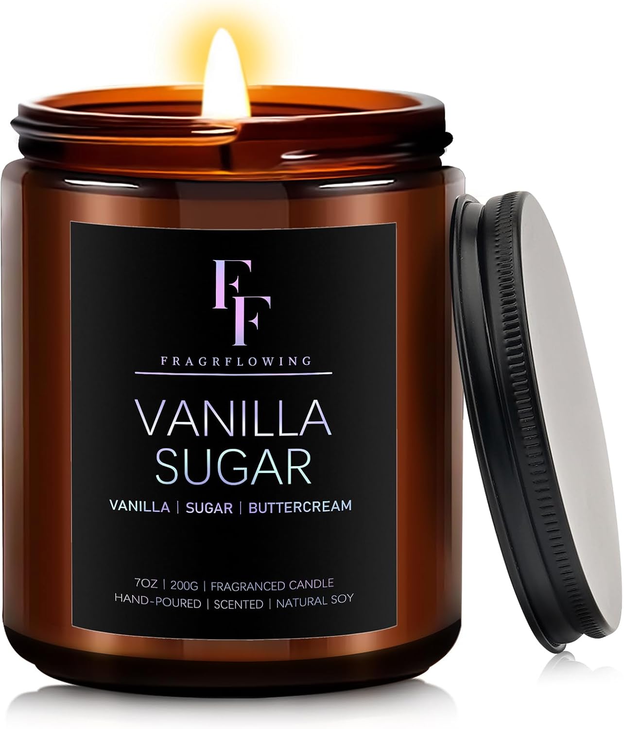 Vanilla Sugar Scented Jar Candle 7oz