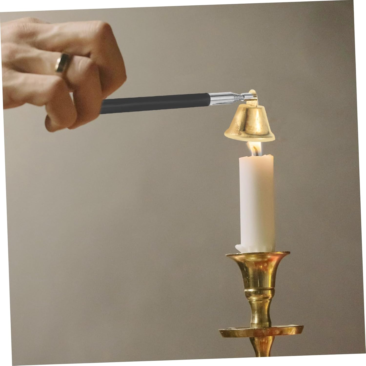 MAGICLULU Telescopic Candle Snuffer Stainless Steel