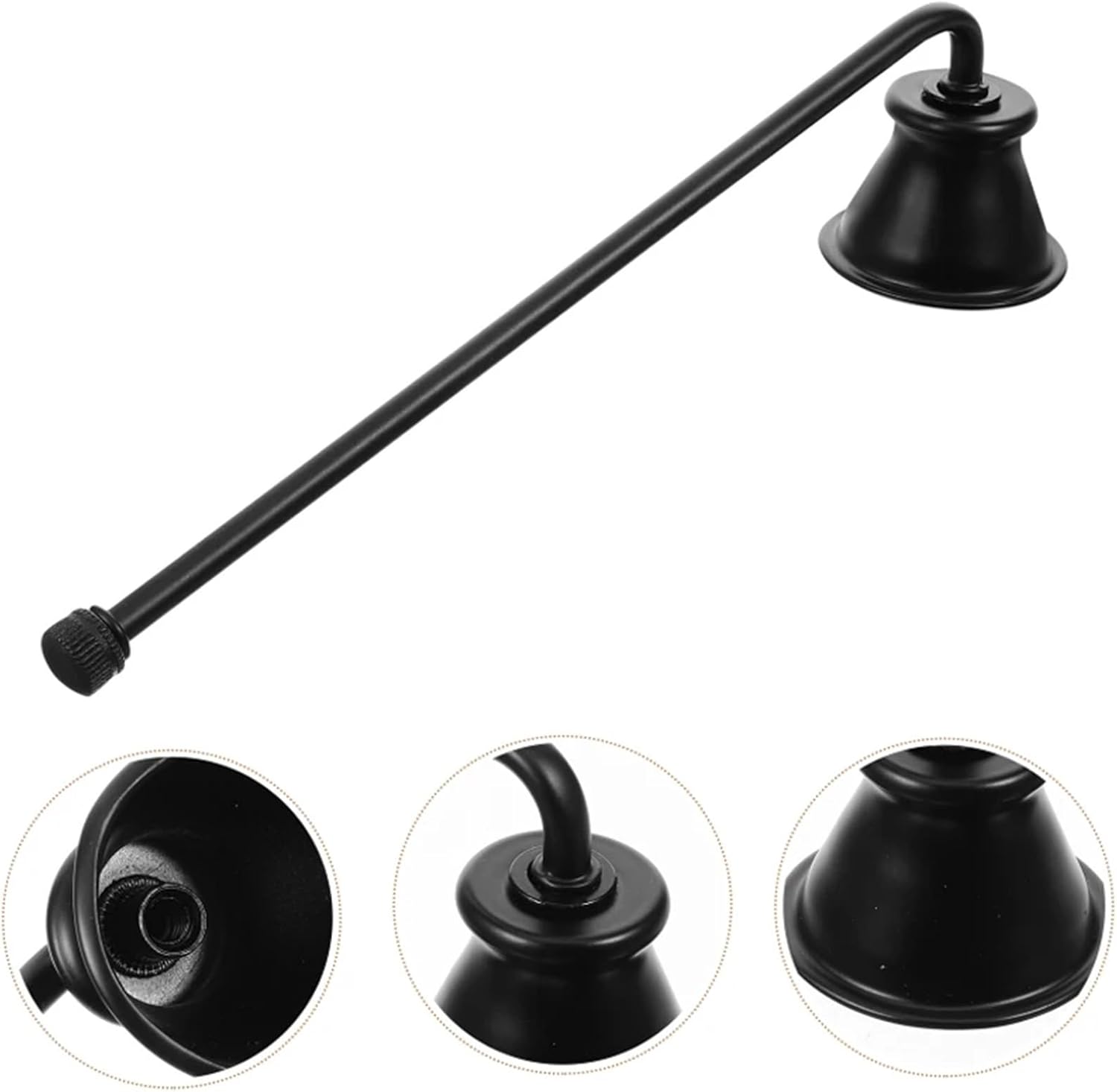 6Pcs Candle Snuffer Bell Shaped Flame Extinguisher Smokeless Tool