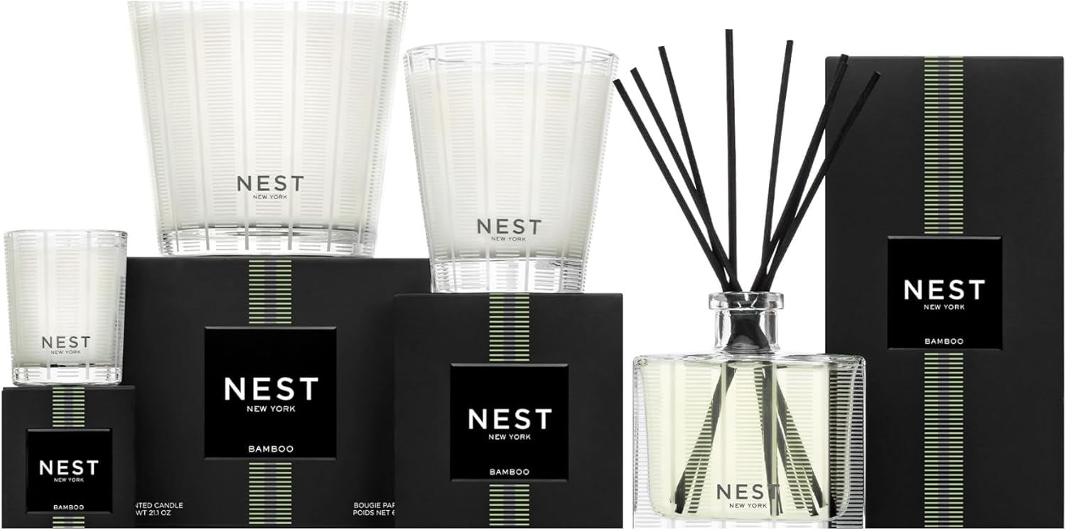 NEST New York Scented Candle in Bamboo Jar