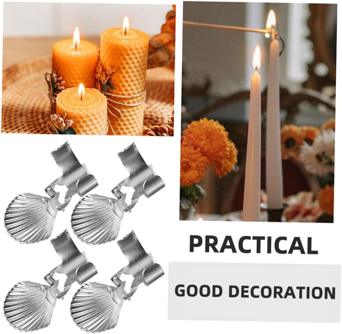 VOSAREA Metal Candle Snuffer Tool for Safe Extinguishing