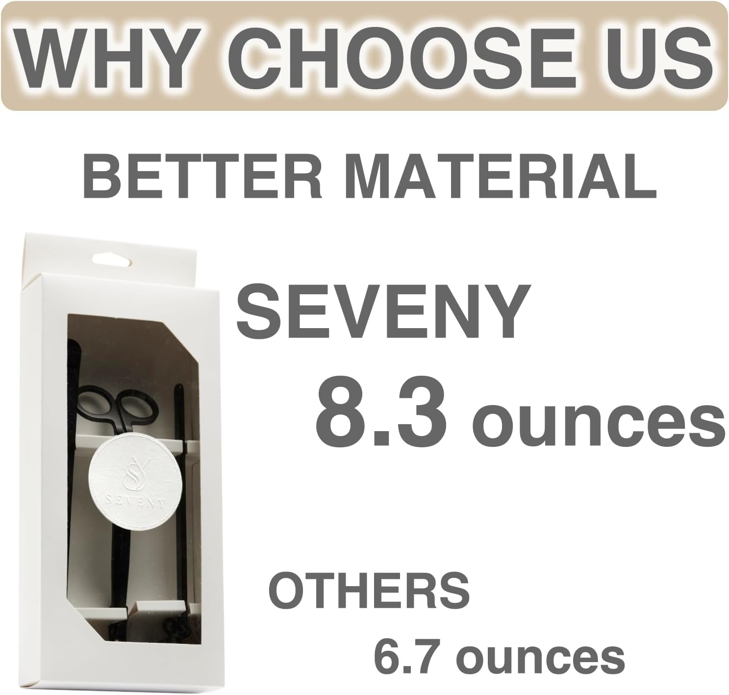 SEVENY 3 in 1 Candle Accessory Set - Wick Trimmer Snuffer Dipper