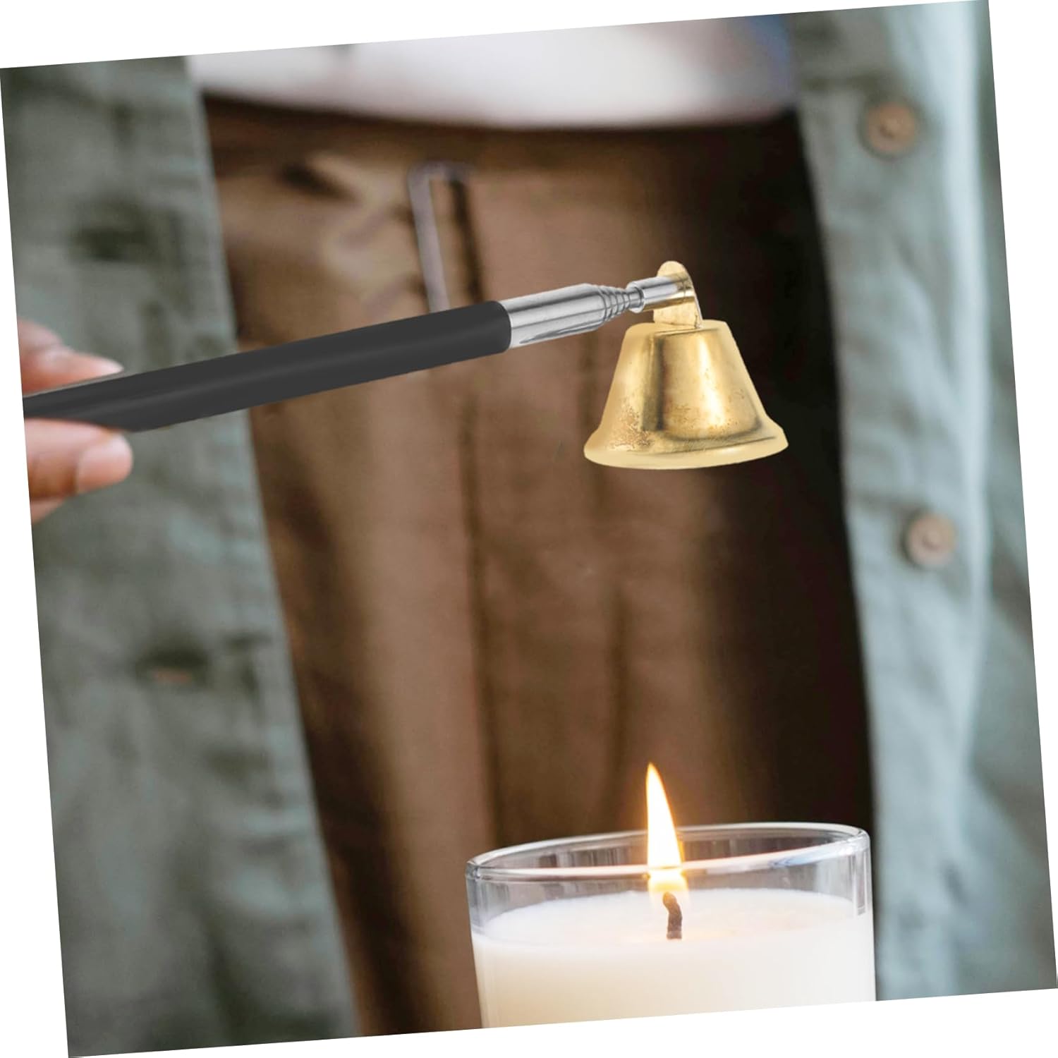 MAGICLULU Telescopic Candle Snuffer Stainless Steel