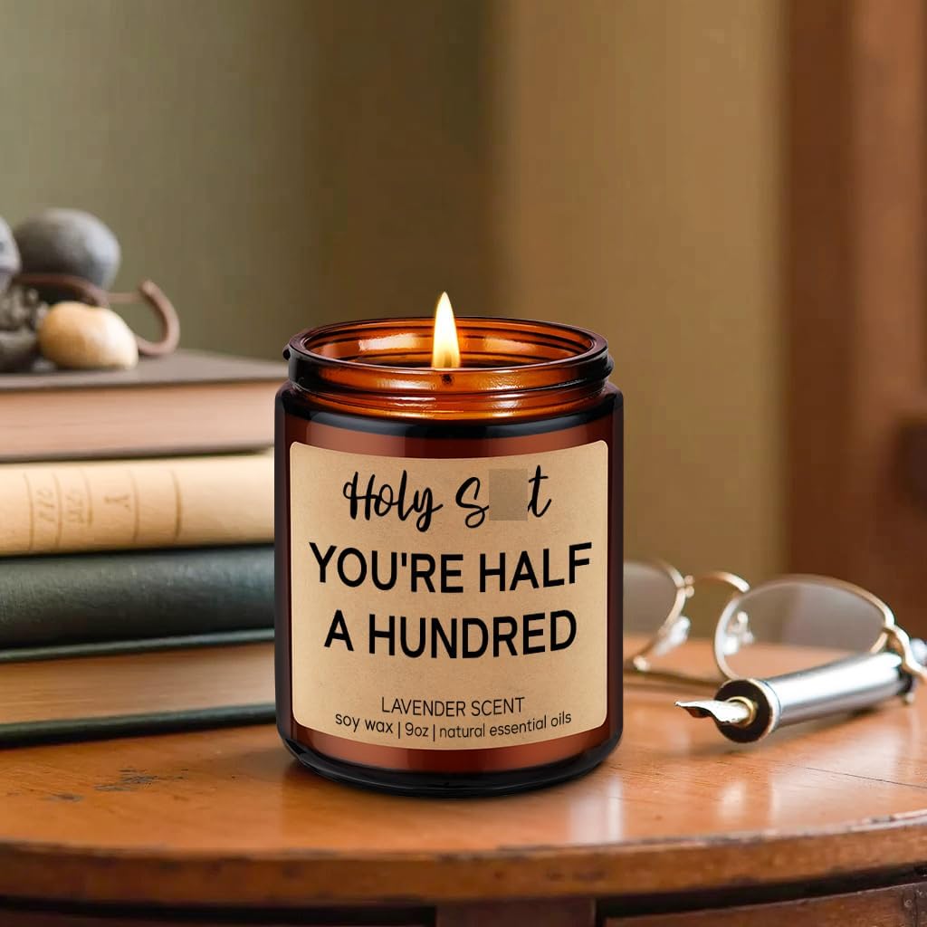 Fairys Gift Funny 50th Birthday Candles