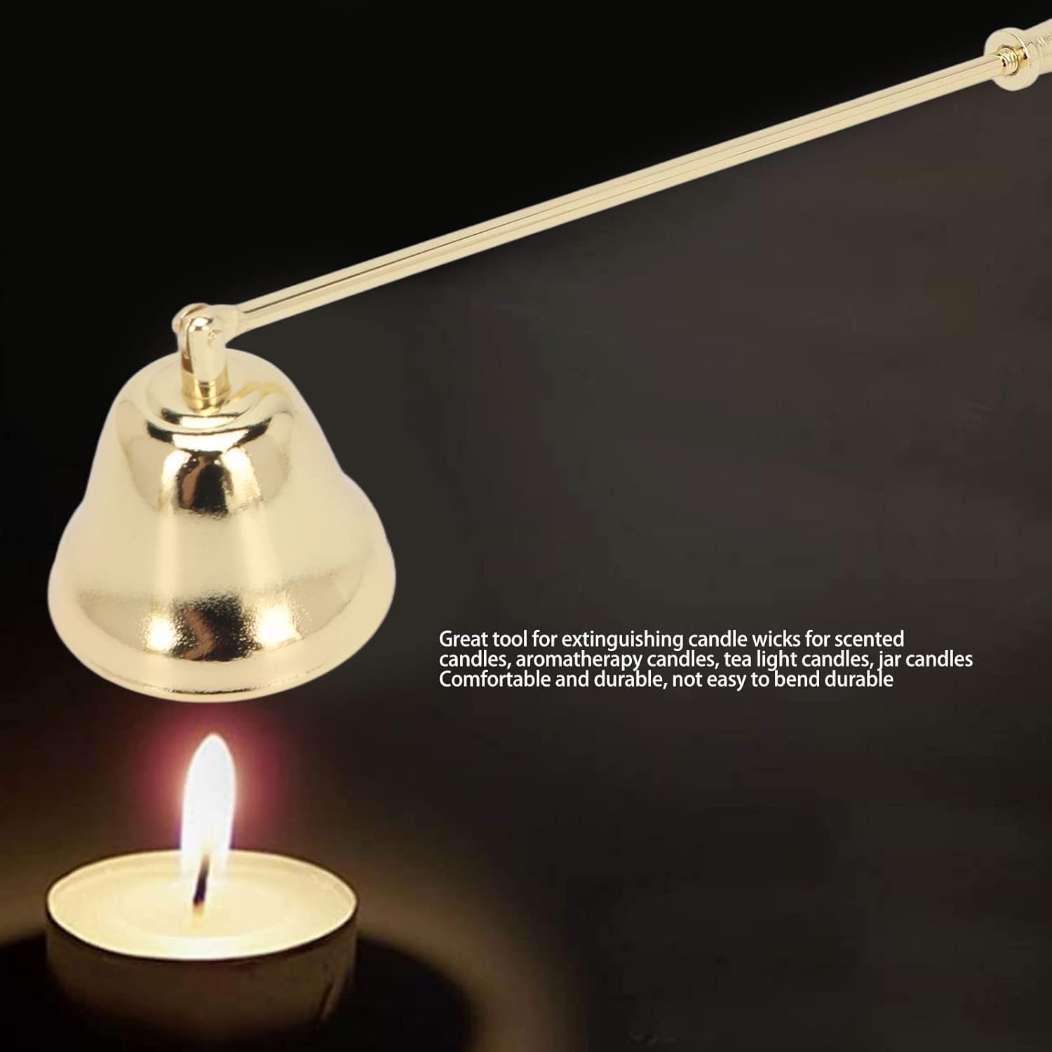 3pcs Candle Snuffer with Hinged Design