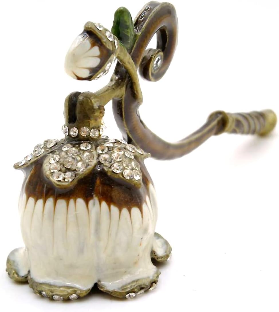Essencedelight Flower Candle Snuffer Extinguisher with Long Handle
