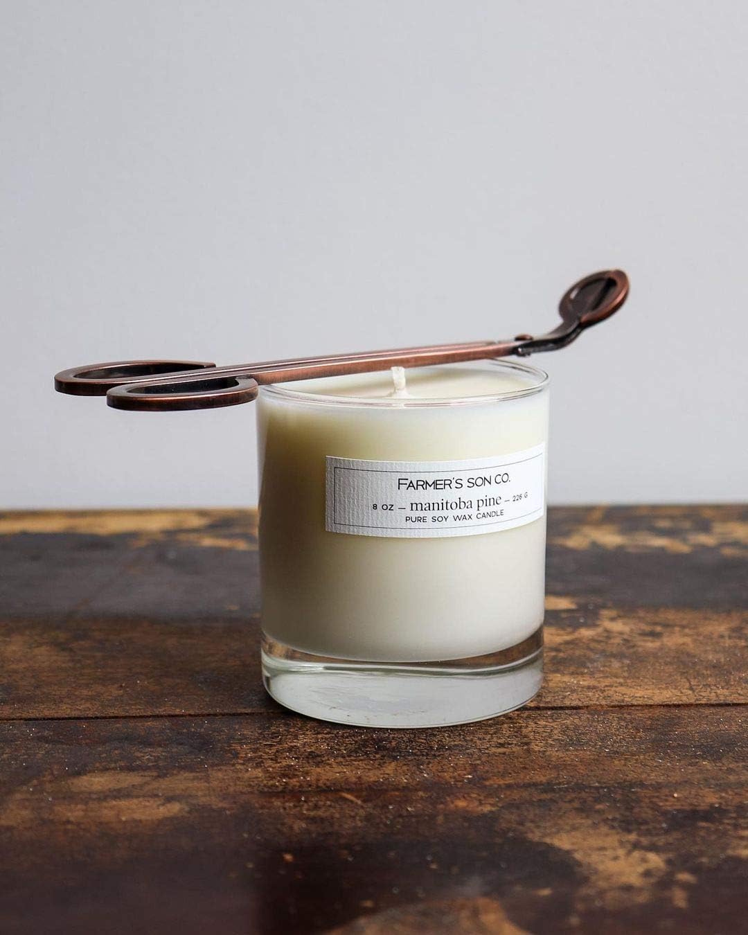 Vifoulal Candle Wick Trimmer with Built-in Debris Tray