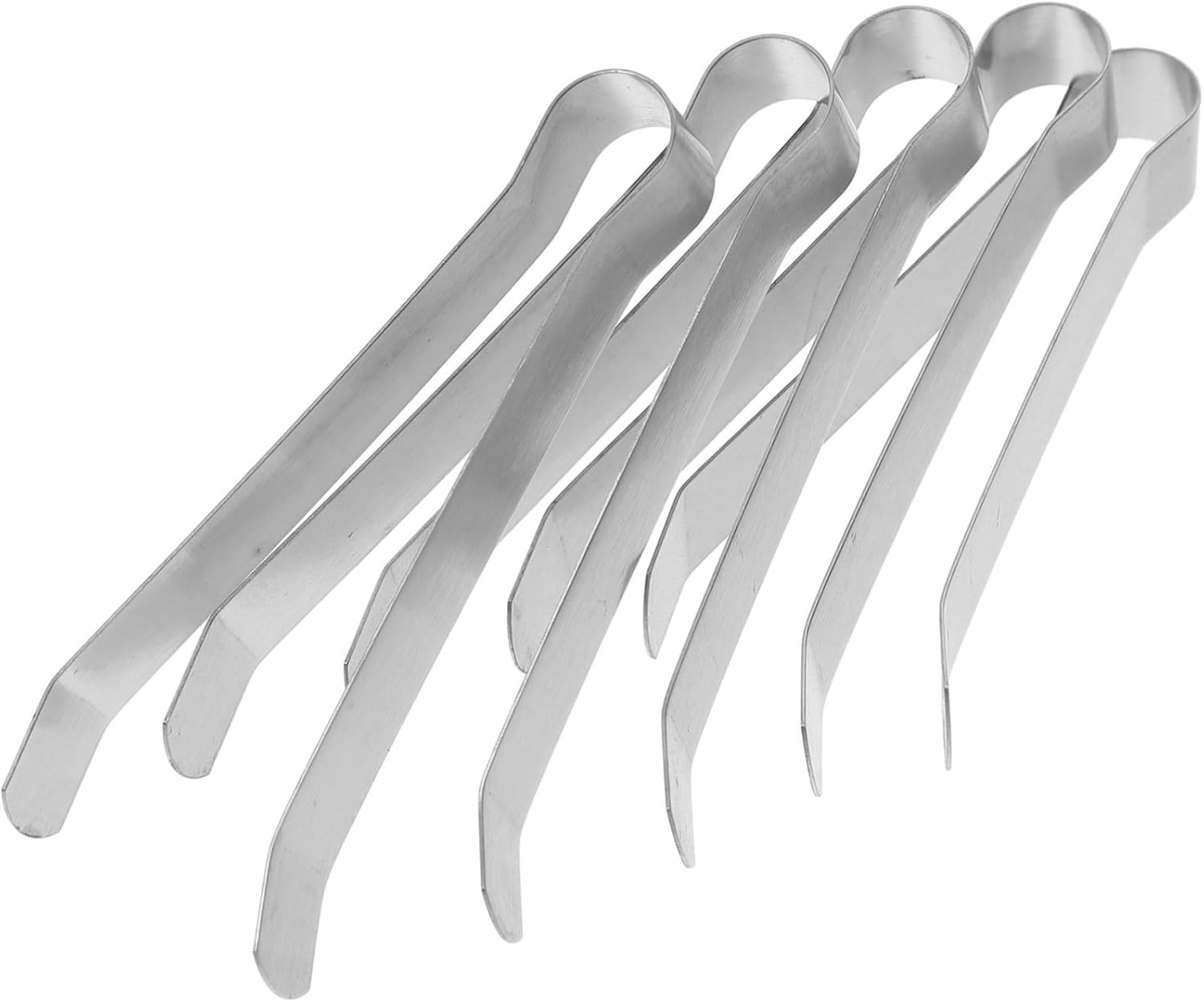 Vaguelly 5Pcs Candle Snuffer Wick Clamp Long Handle Design