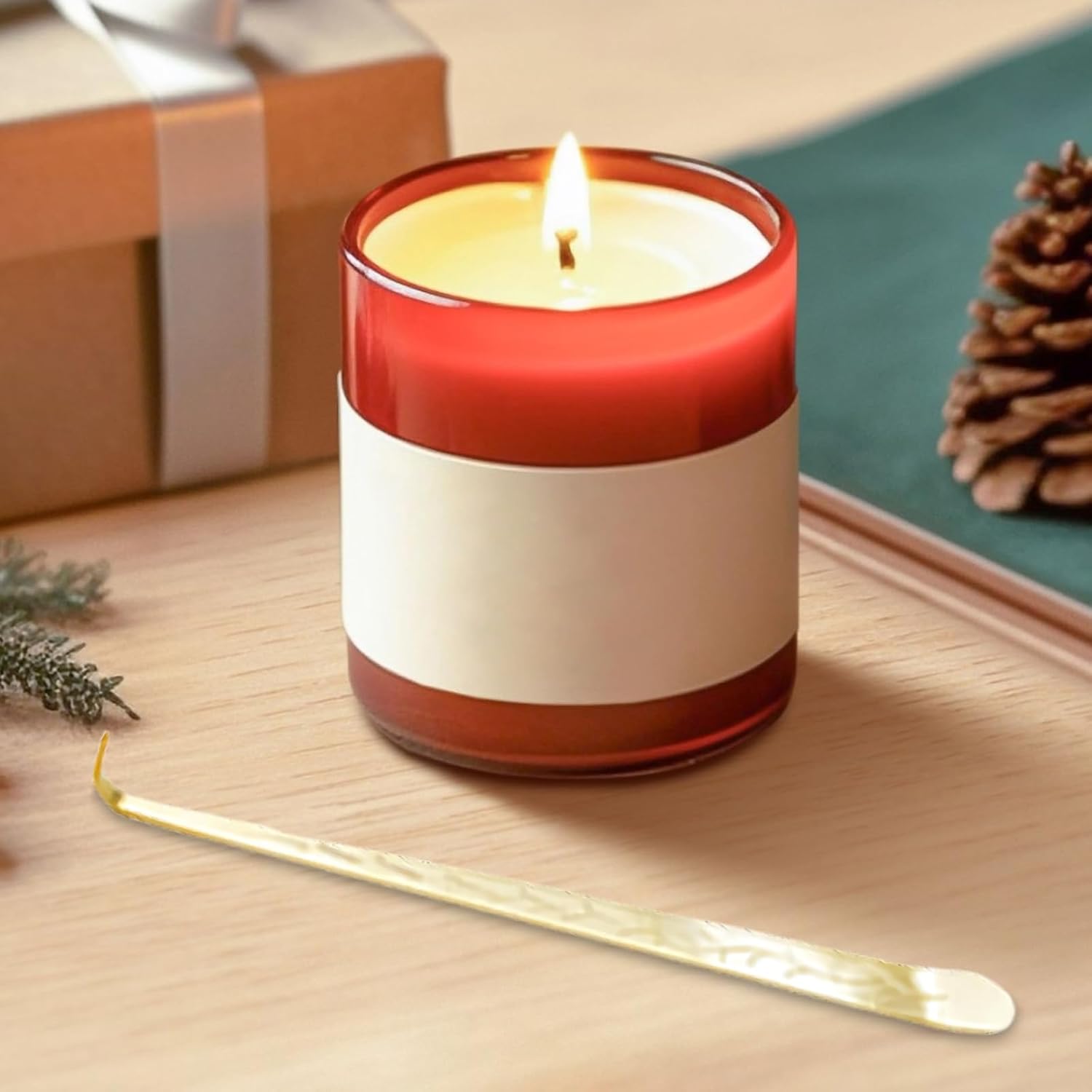 2 Pack Candle Accessories Set - Snuffer and Wick Trimmer