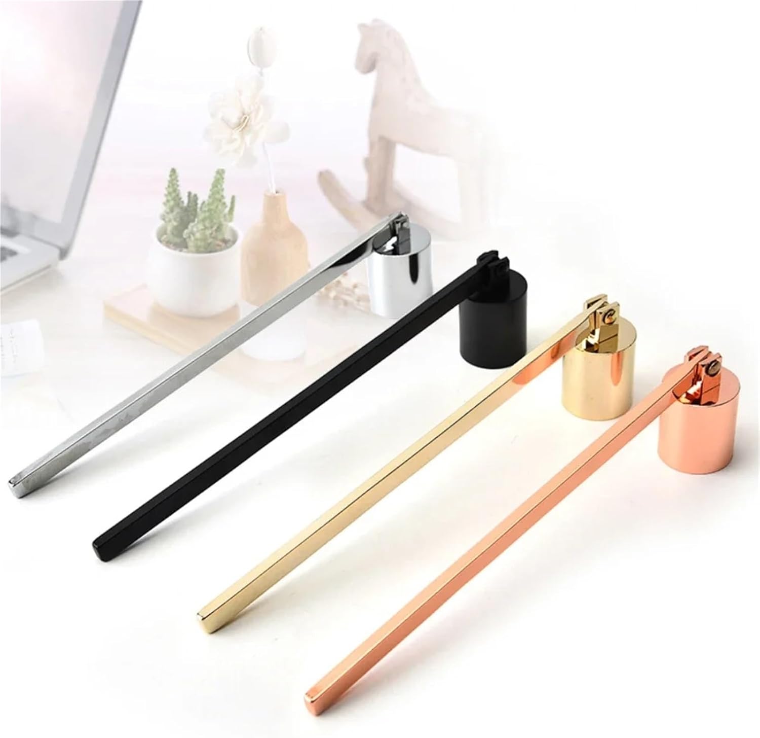 4Pcs Candle Snuffer Bell Shaped Extinguisher