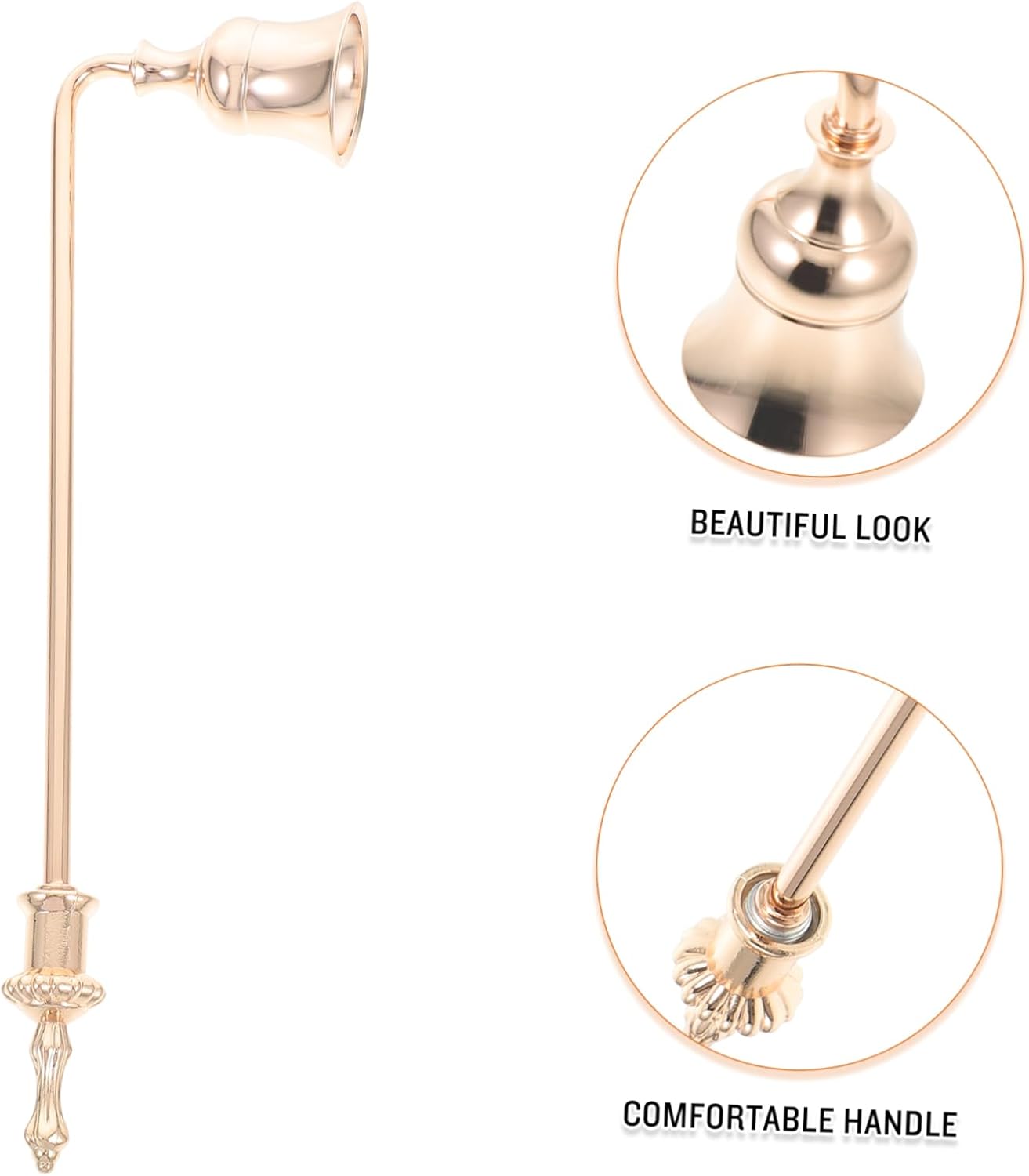 Magiclulu Candle Wick Snuffer Portable Long Handle Tool