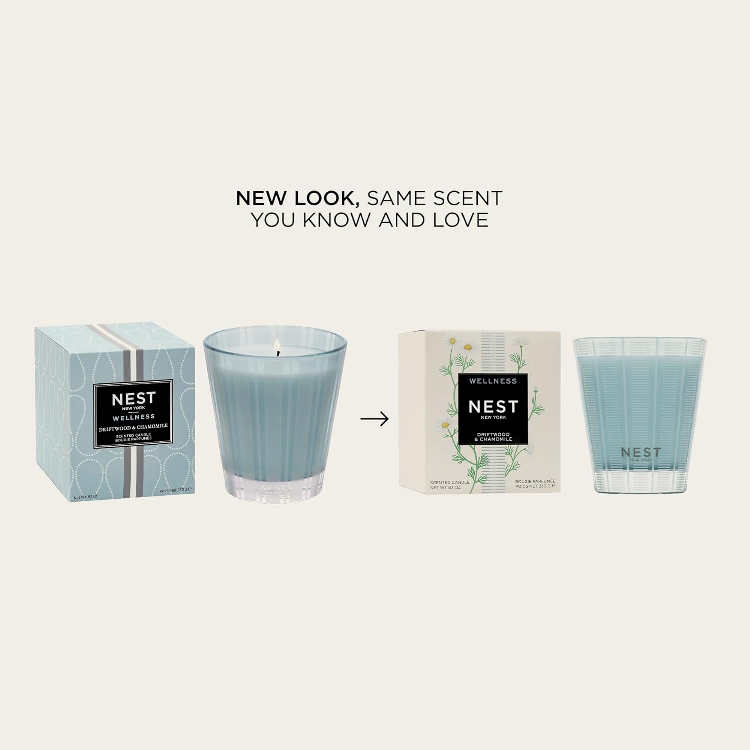 NEST New York Scented Jar Candle - Driftwood Chamomile