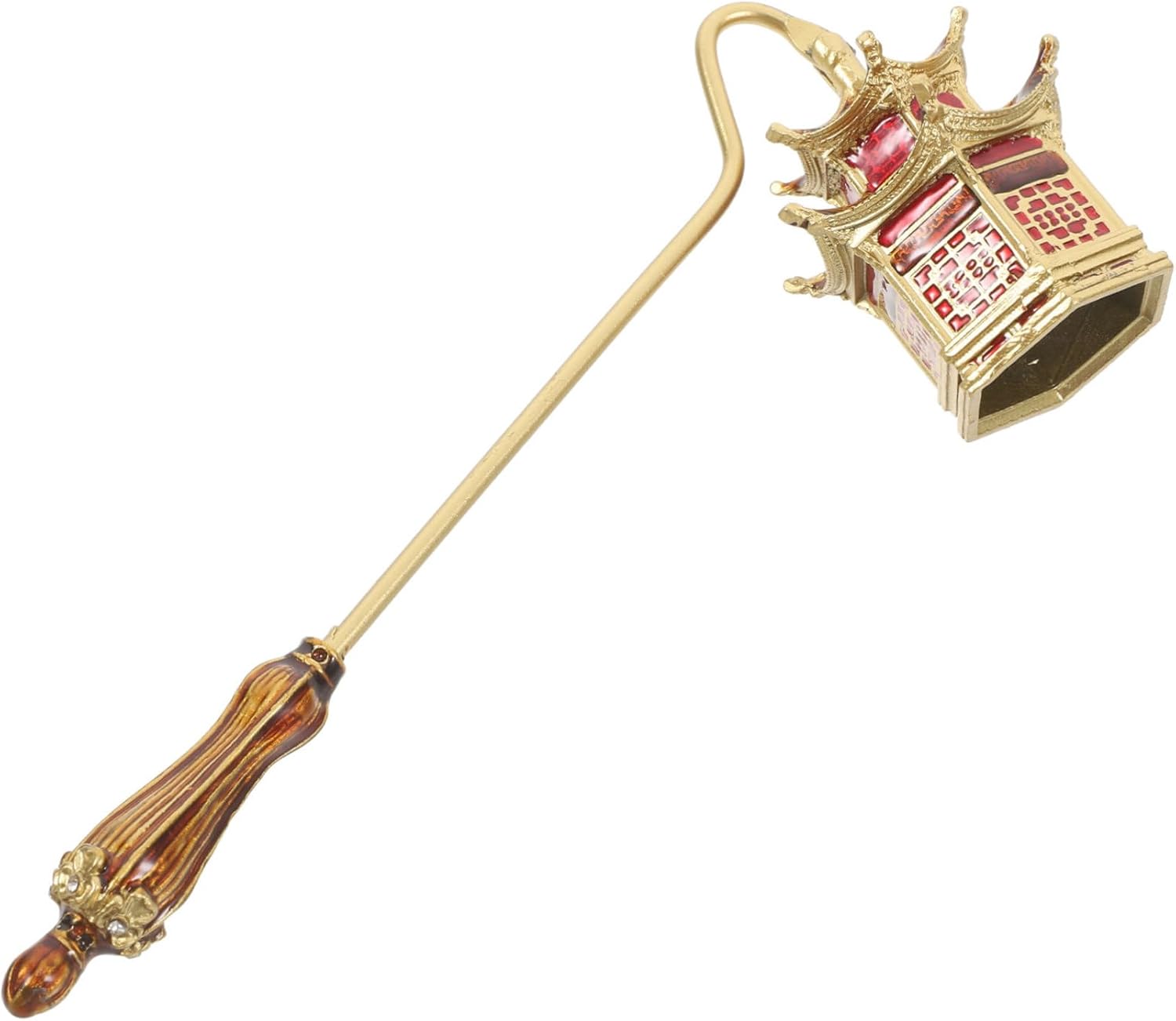 Zerodeko Candle Snuffer Tool with Golden Design