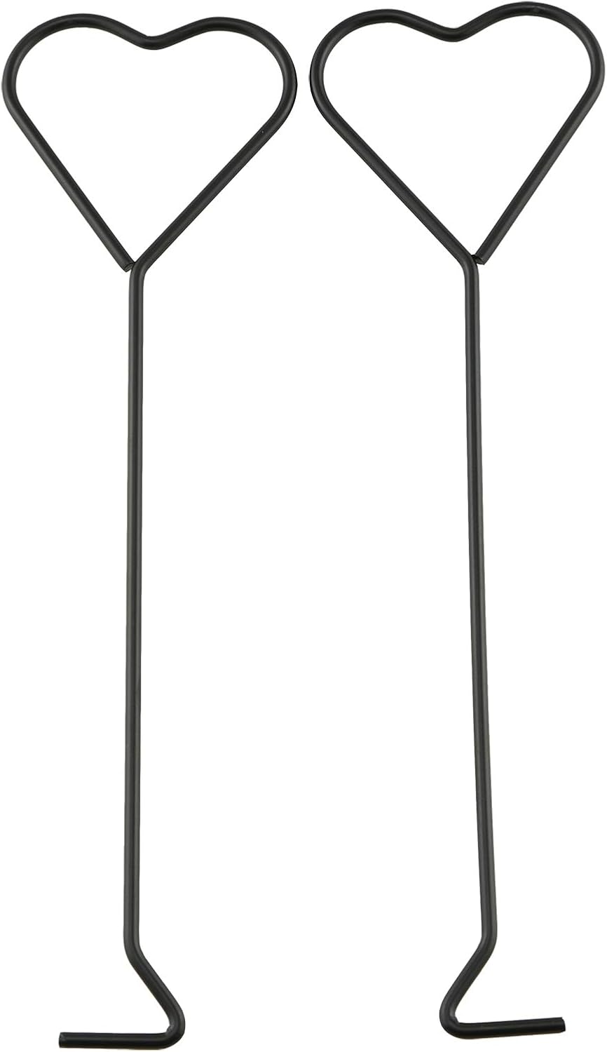 HJ Garden 2PCS Candle Snuffer Hook Stainless Steel
