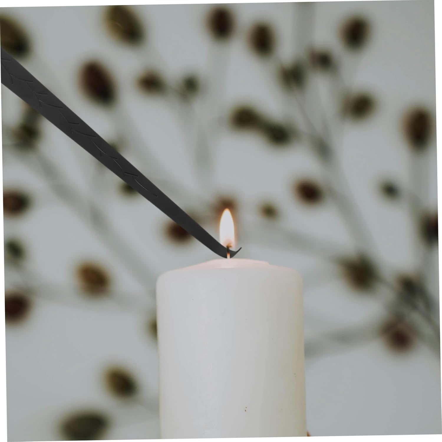 MAGICLULU 2pcs Candle Wick Hooks Snuffer Black Finish