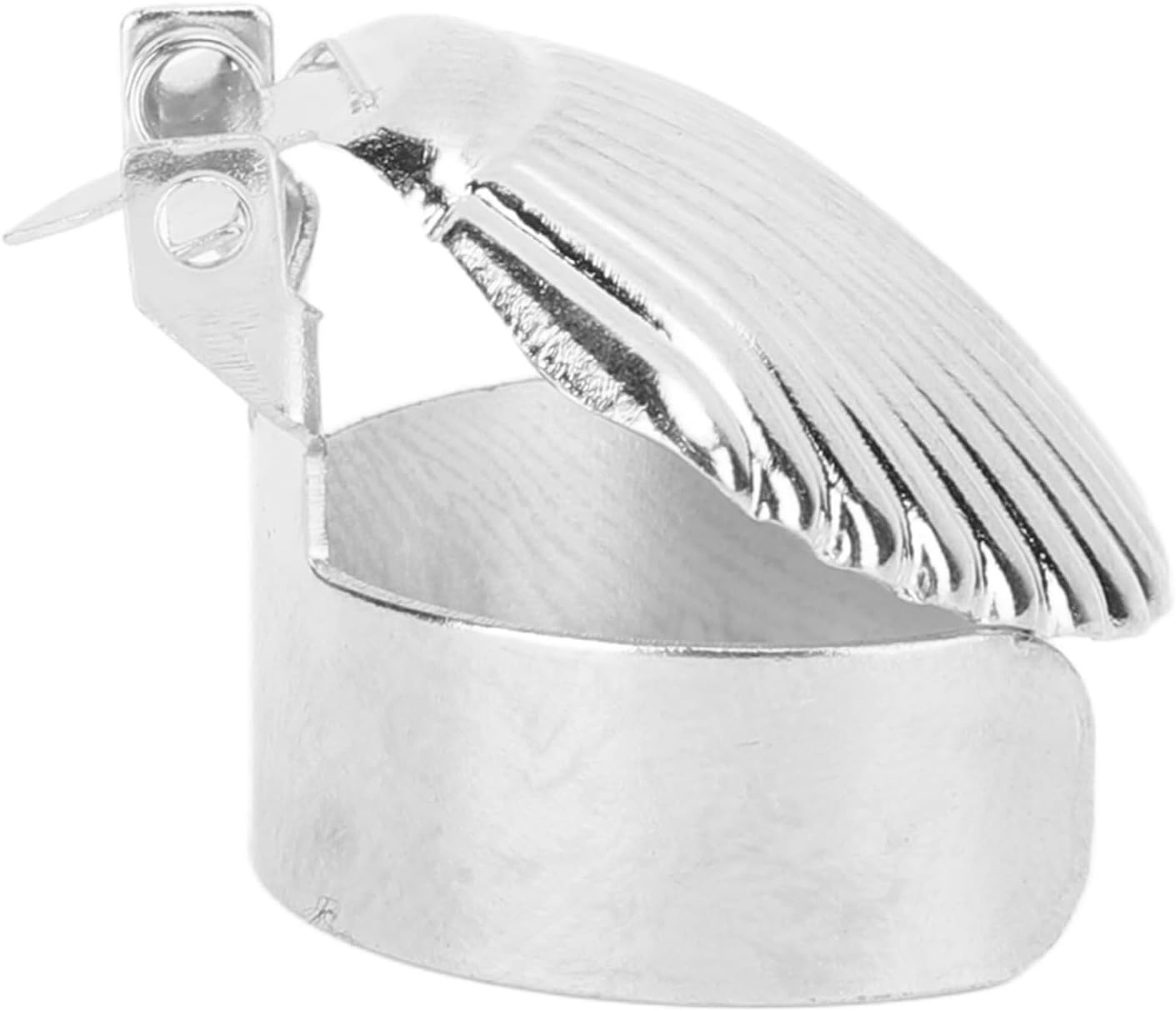 Tissting Candle Snuffer Set of 4 Automatic Iron Shell Candlesnuffers Silver