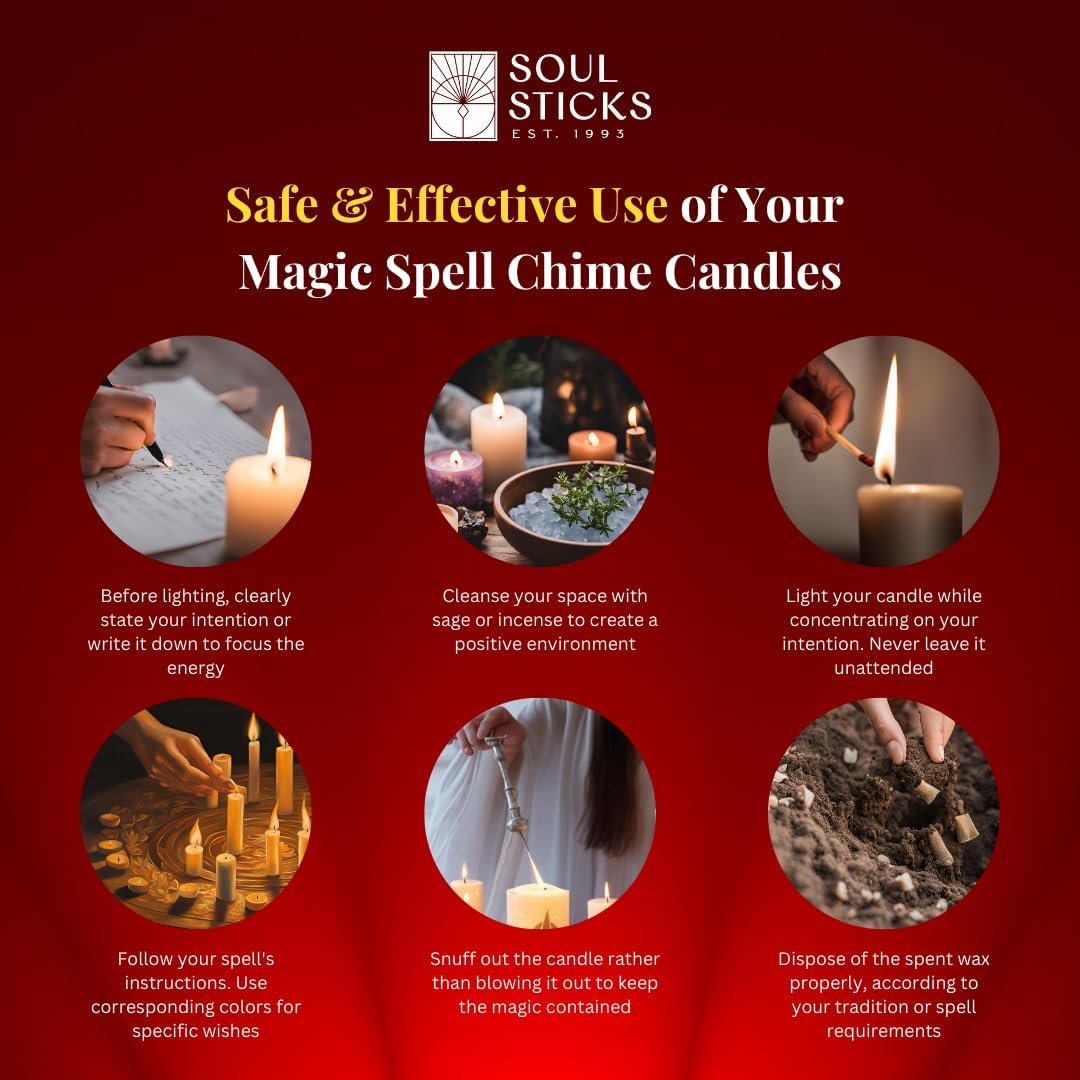 Soul Sticks Love Magic Taper Candles 20 Pack