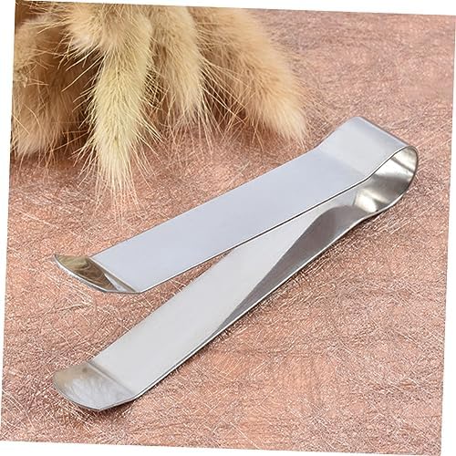 IMIKEYA 25pcs Candle Extinguishing Clip Metal Wick Clamp for Snuffing