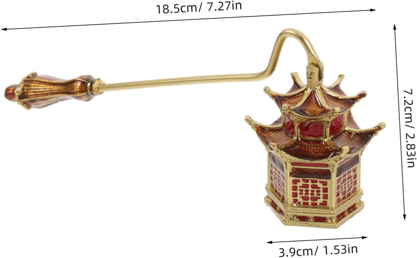 Zerodeko Candle Snuffer Tool with Golden Design