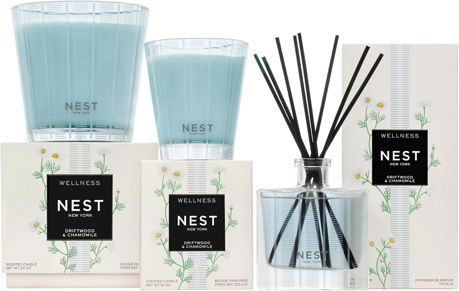 NEST New York Scented Jar Candle - Driftwood Chamomile
