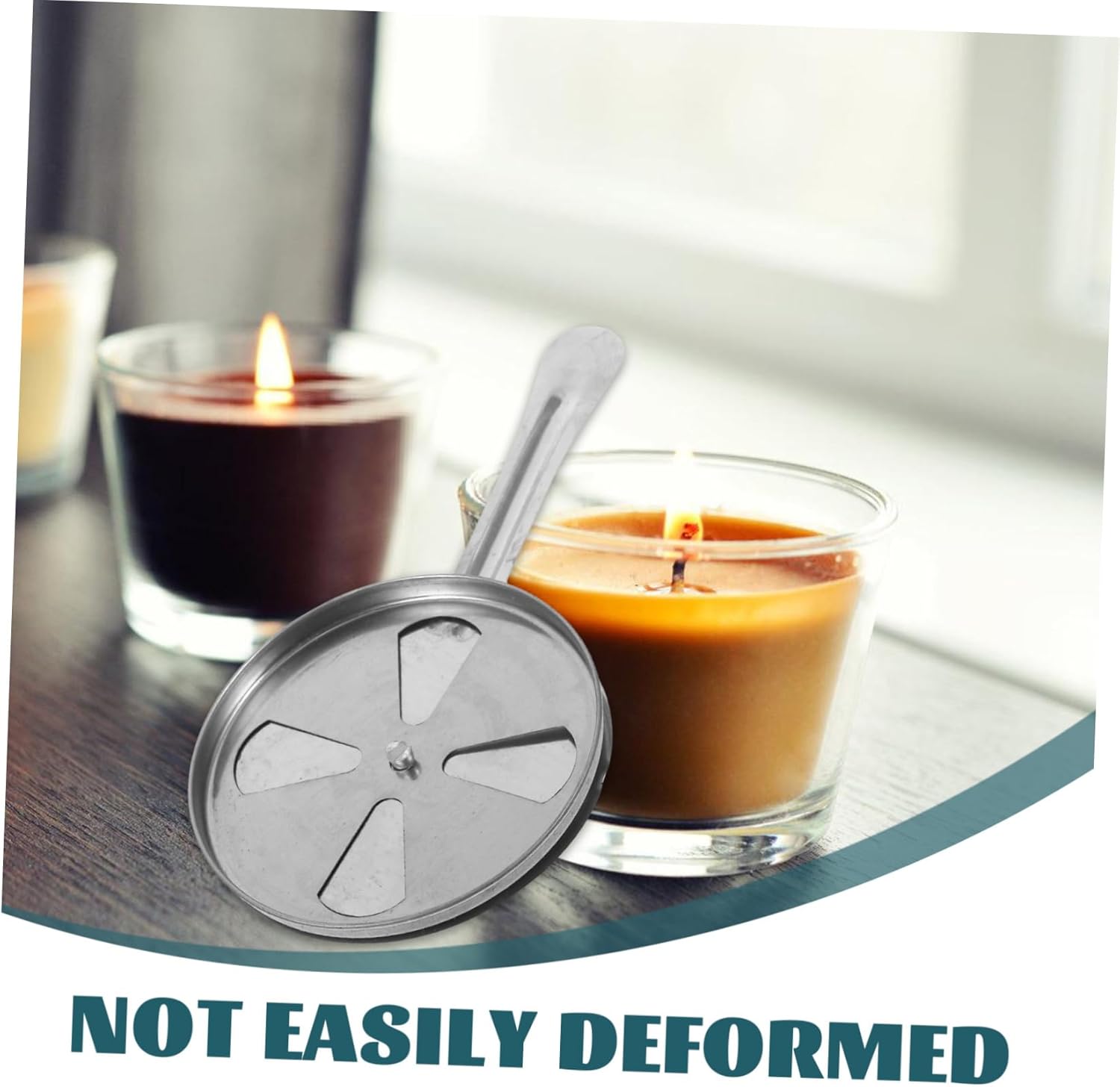 Stainless Steel Adjustable Candle Snuffer Tool for Safe Flame Extinguishing