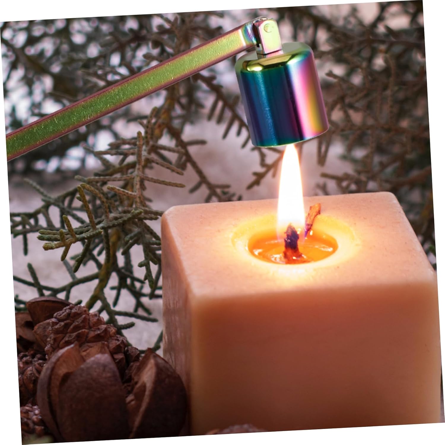 Vaguelly Reusable Candle Snuffer Cap for Tealights and Deep Jars