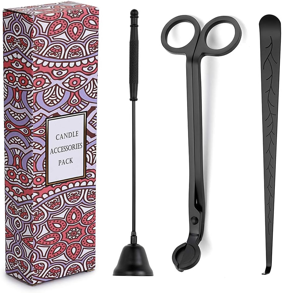 OwnMy 3 in 1 Candle Accessory Set - Black