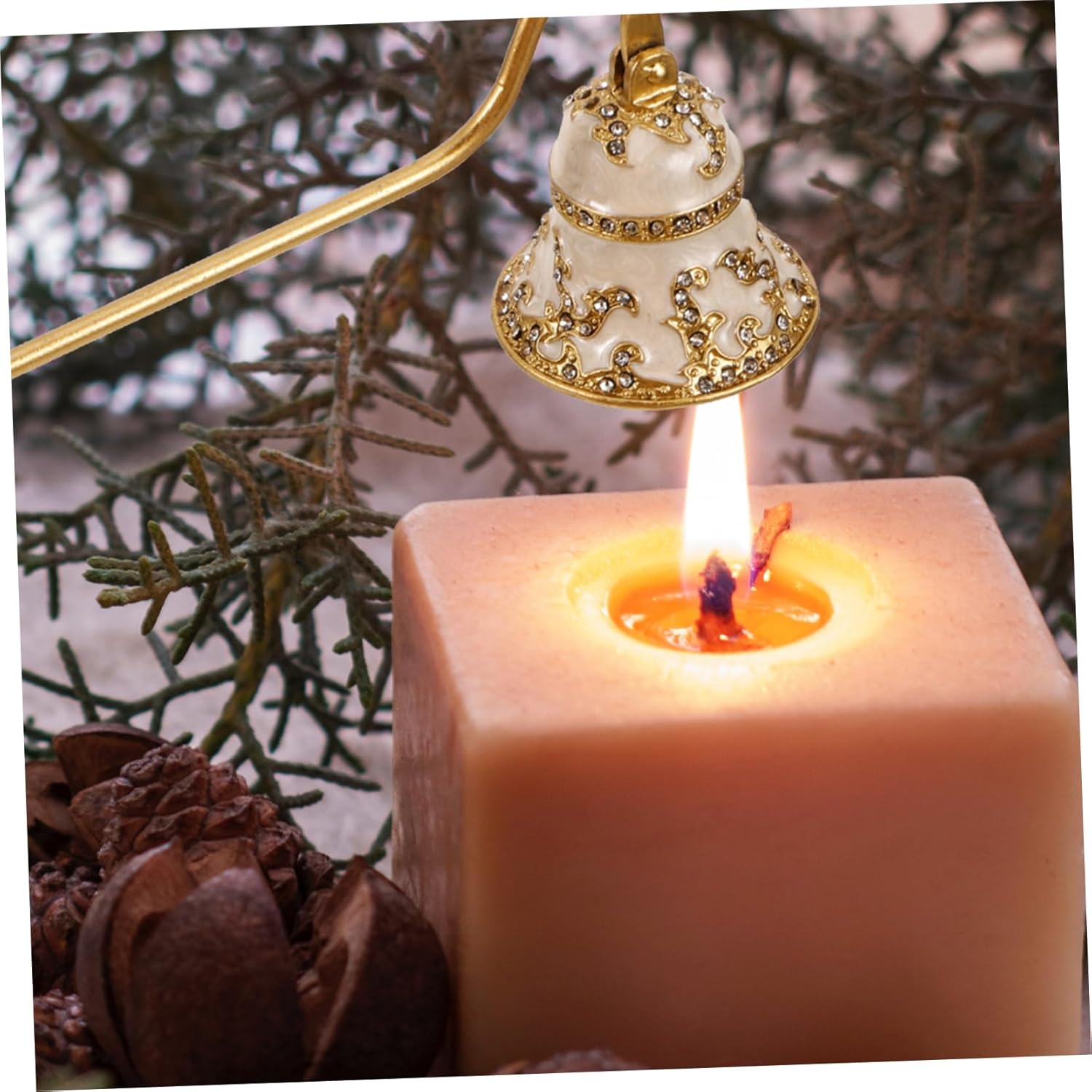 Cabilock Antique Candle Snuffer Tool for Wedding and Parties