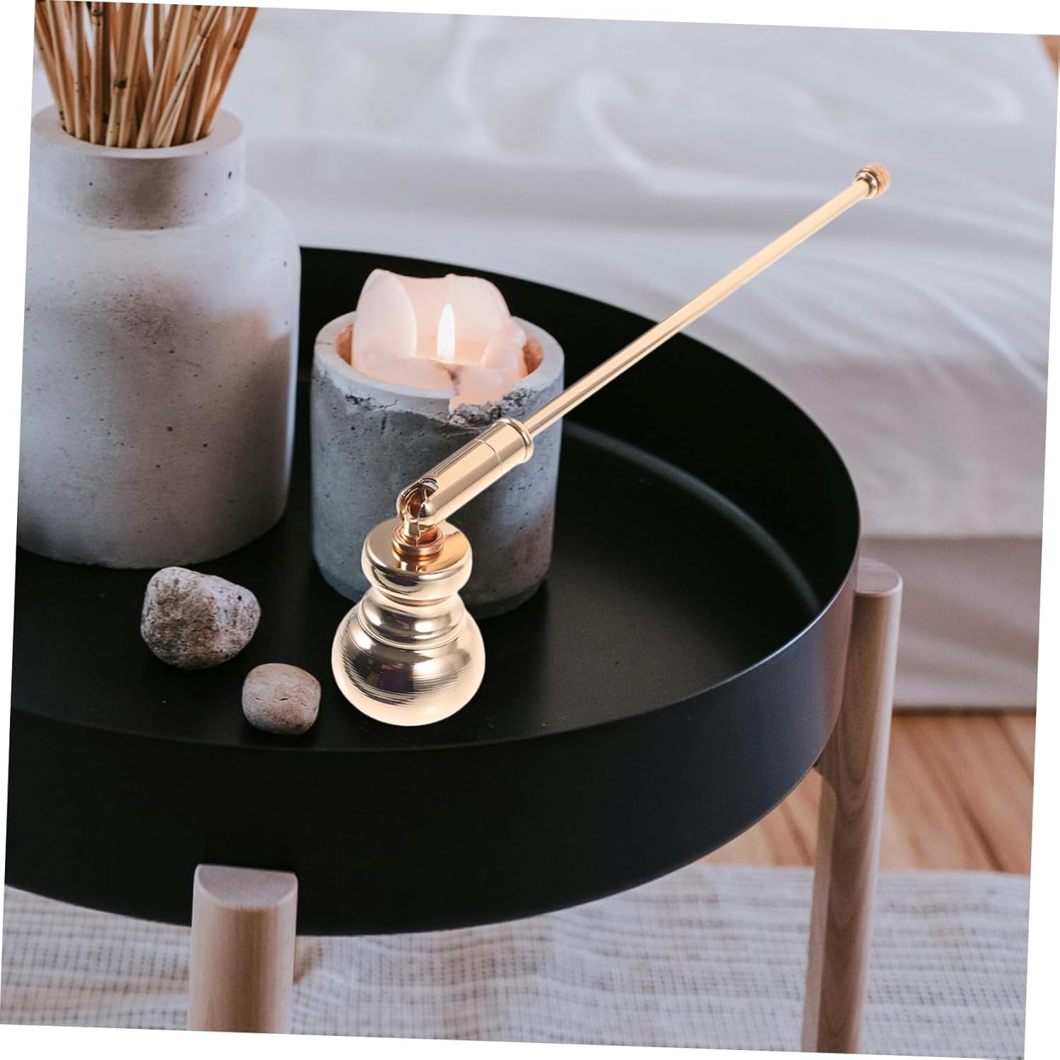 Cabilock Metal Candle Snuffer for Home Decor