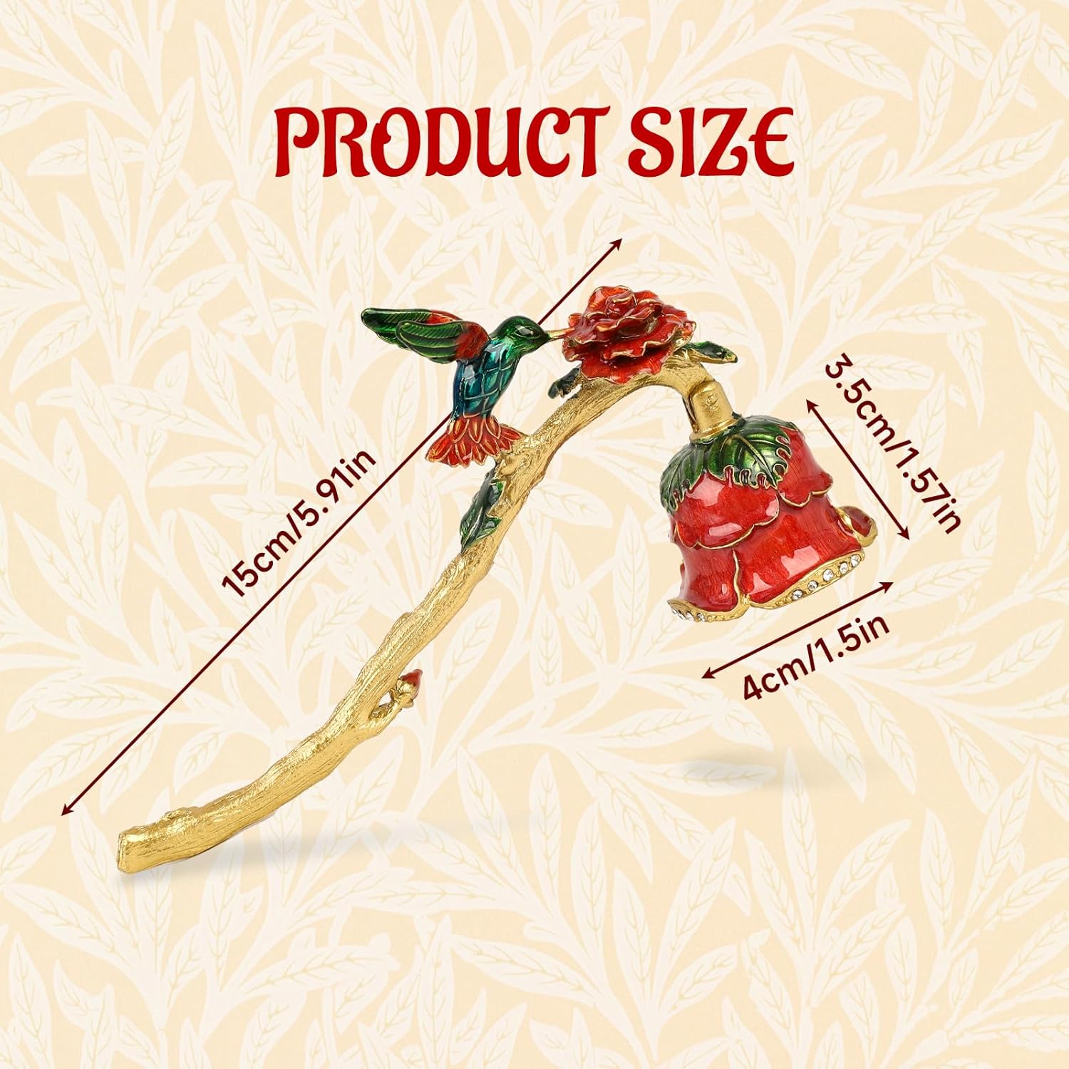 Elegant Royal-Style Candle Snuffer with Pearl Inlay